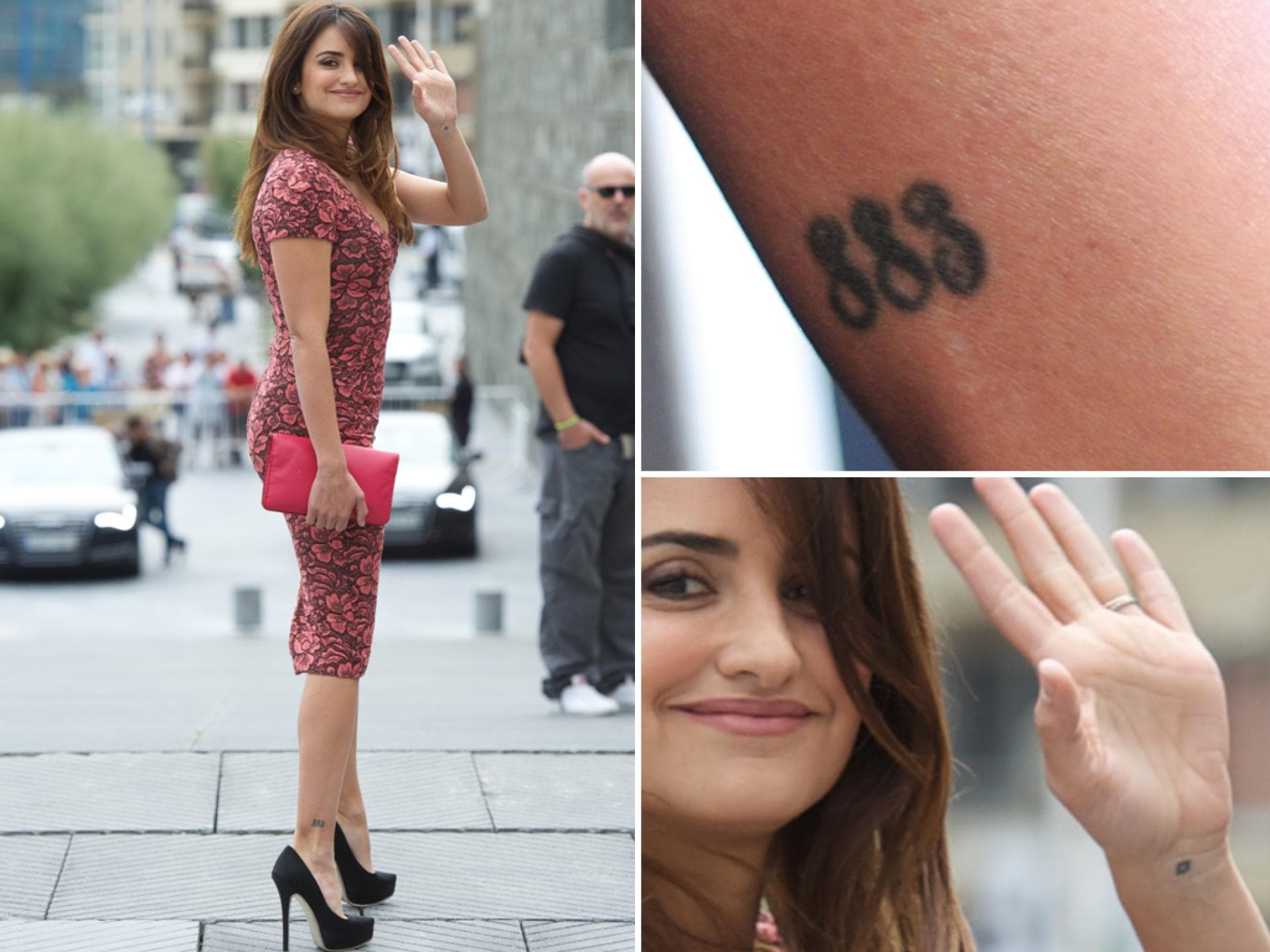 Penelope Cruz tattoos Penelope Cruz mit tattoo