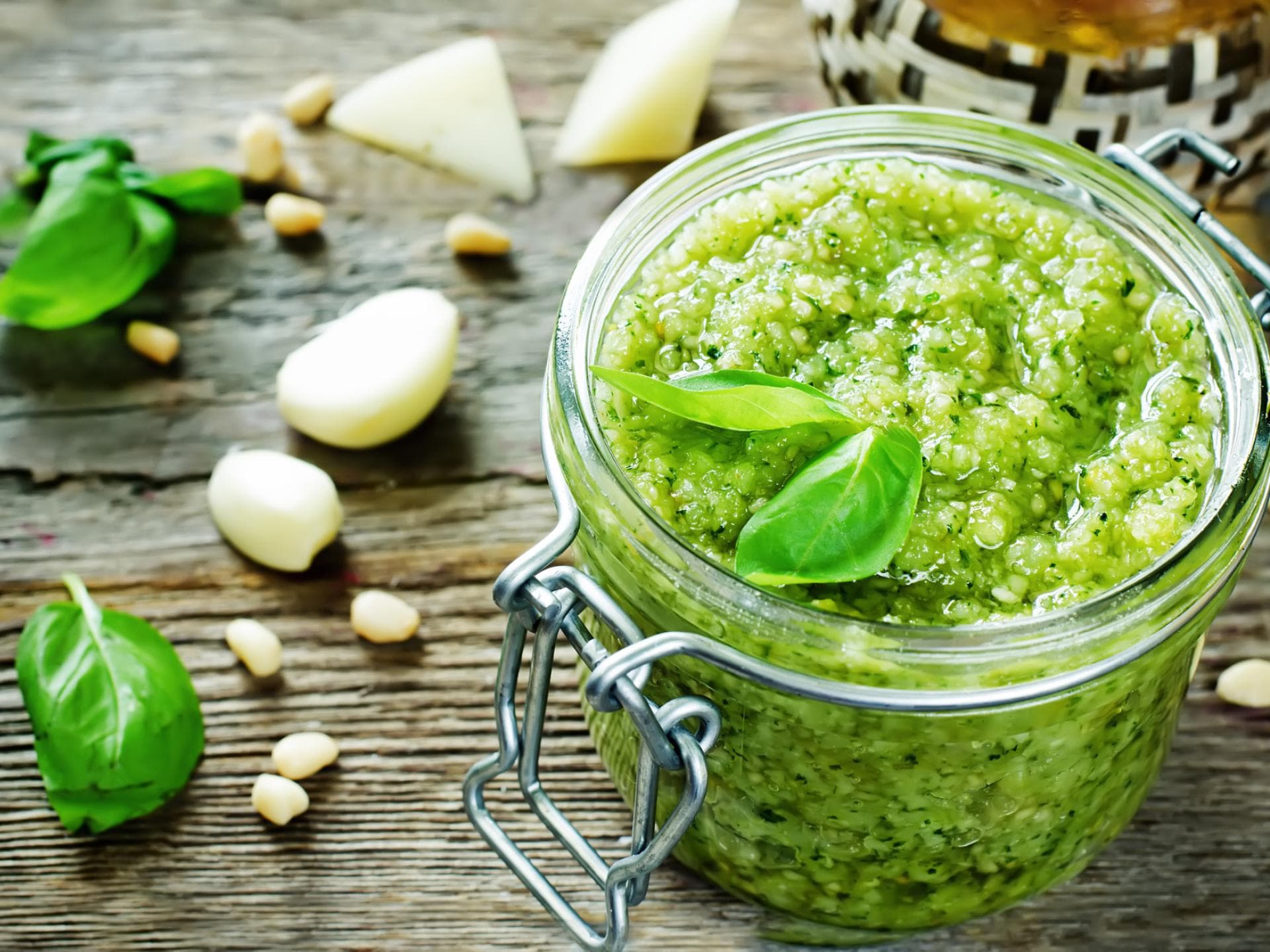Pesto selber machen: Grünes Pesto