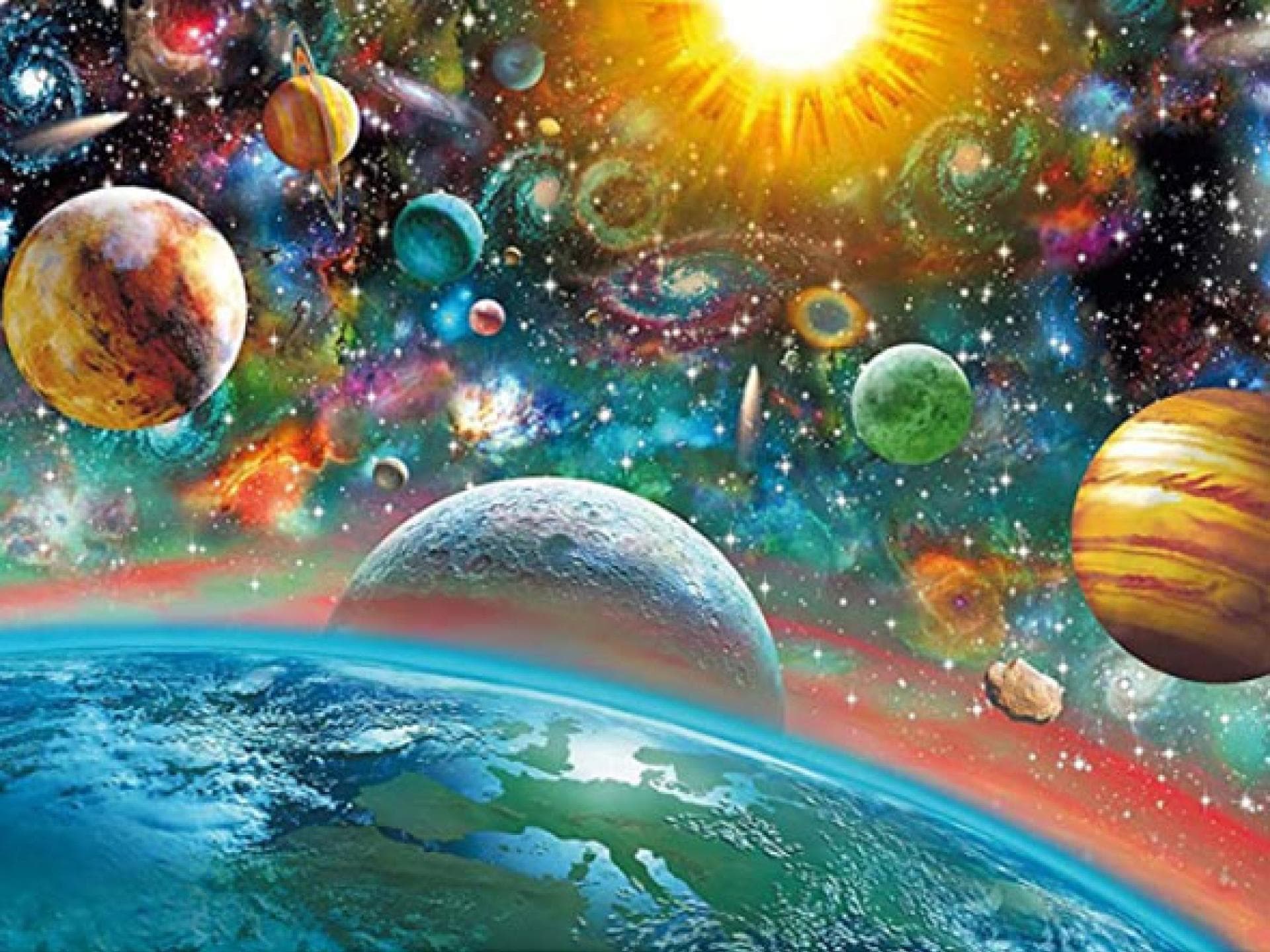 Puzzle Weltall Puzzle Weltall