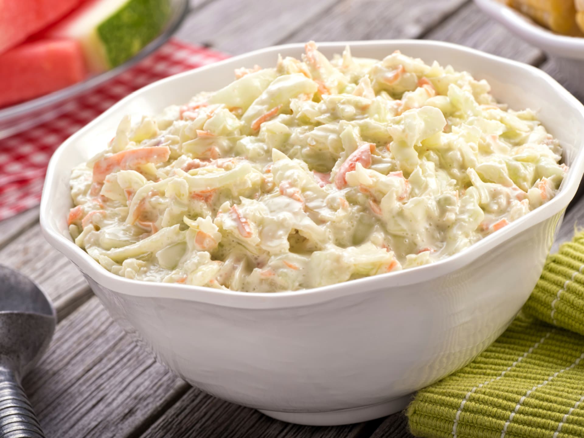 Farmersalat Salat aus Sellerie, Weißkohl und Möhren