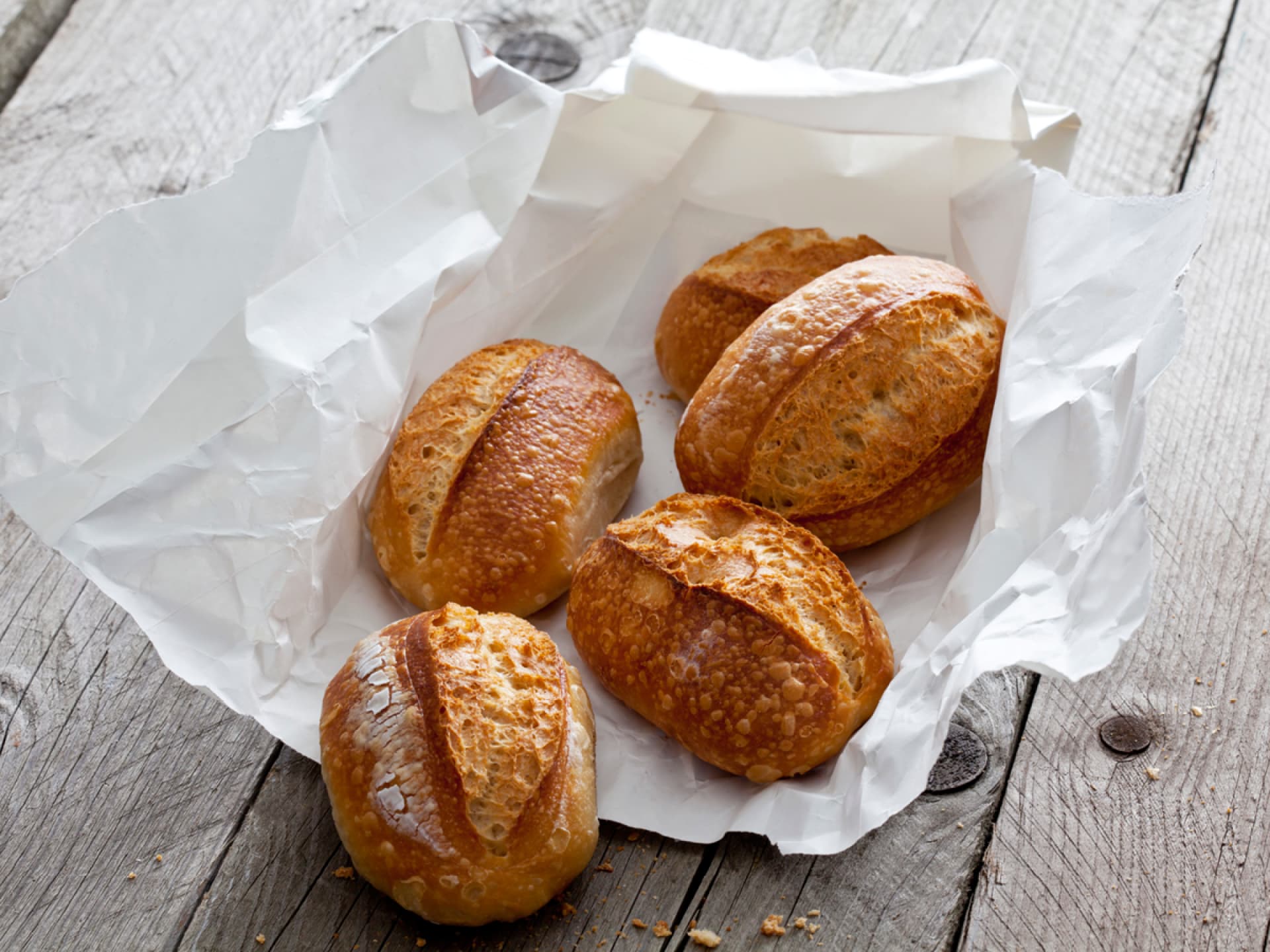 Rezept für Kartoffelbrötchenzum selber backen 