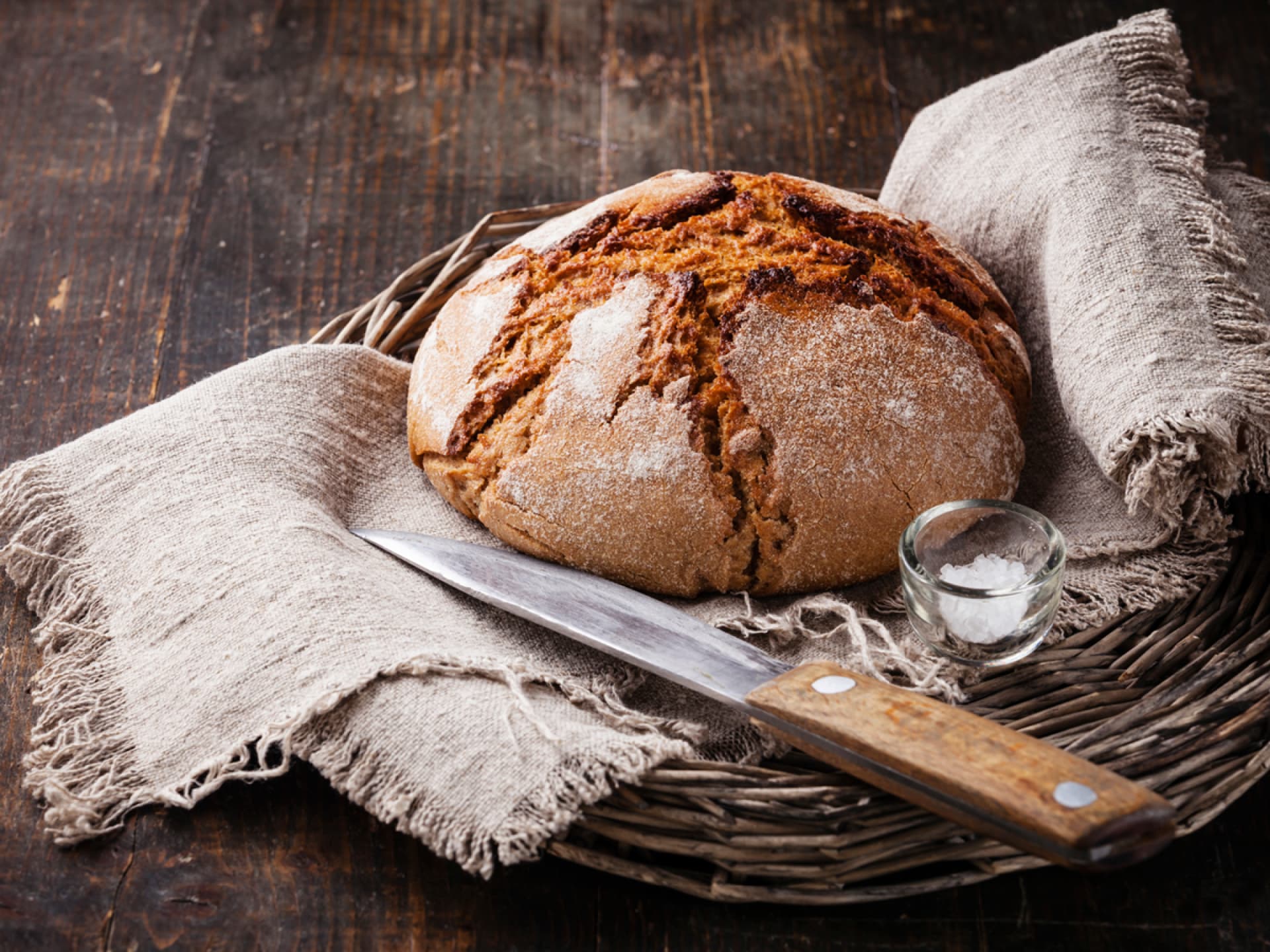 Rezept für Schwarzbrot zum selber backen 