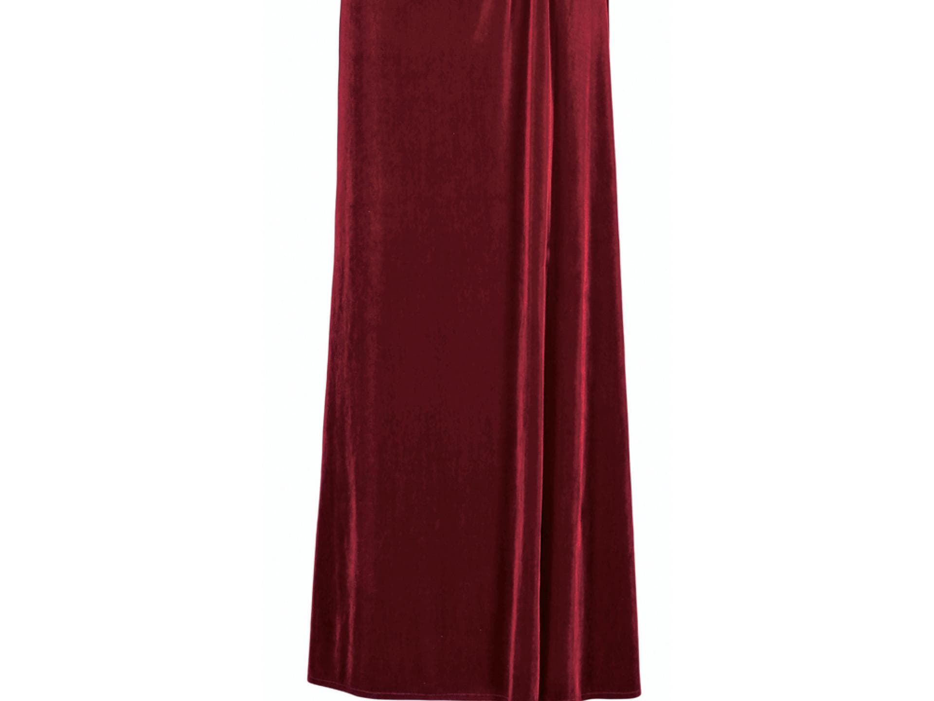 Rubinrotwickelkleid Lang C&A Rubinrotwickelkleid Lang C&A