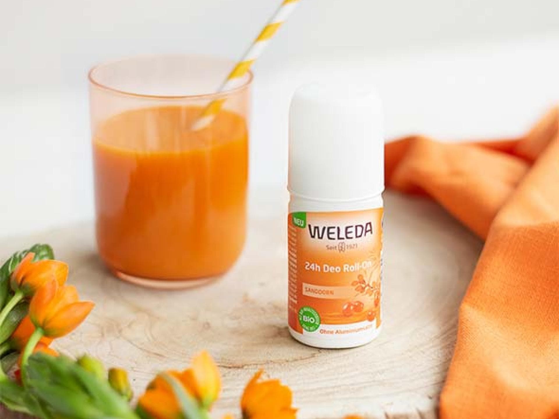 Sanddorn 24 h Deo Roll-On von Weleda