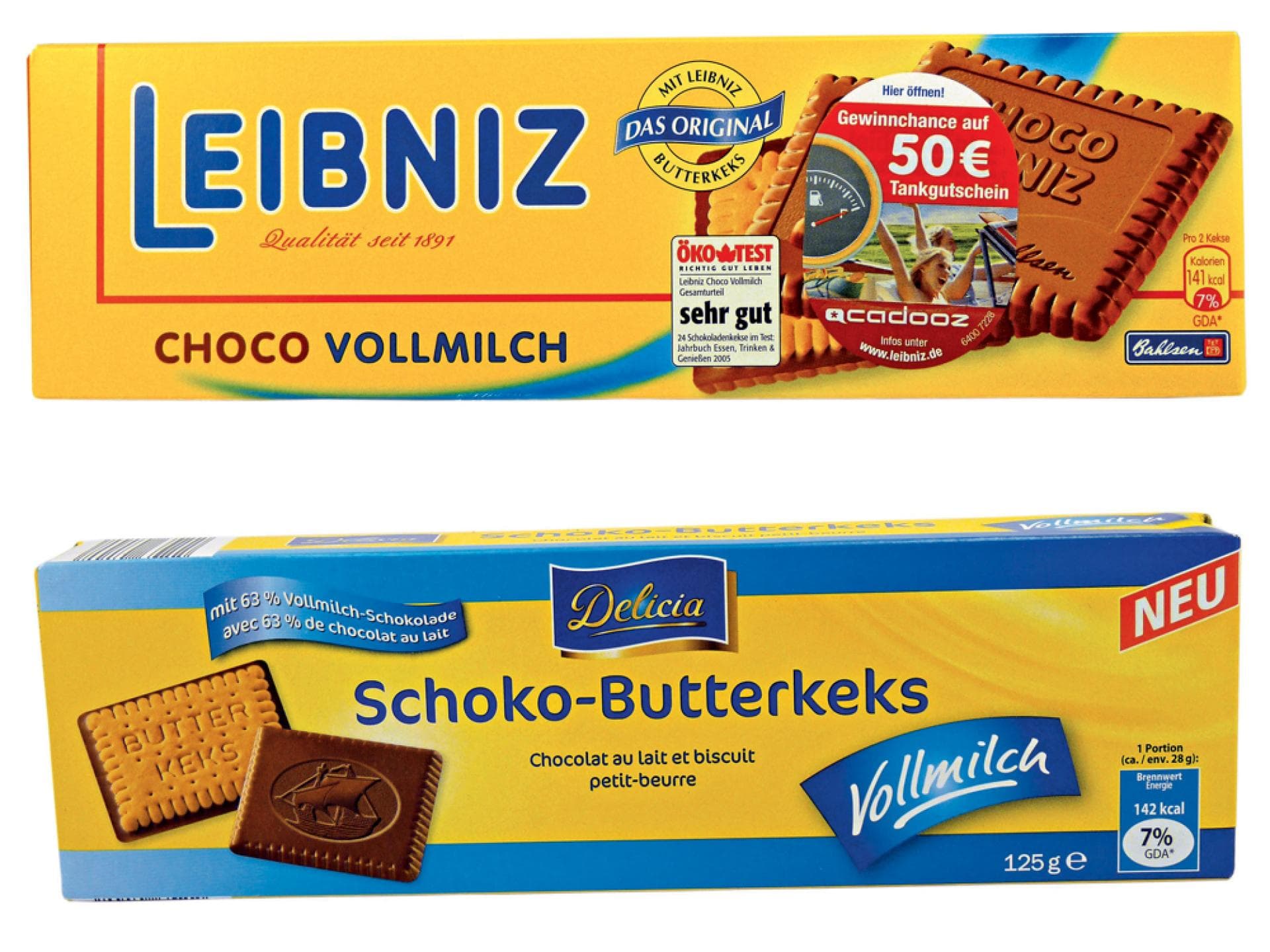 Schokoladen-Butterkekse