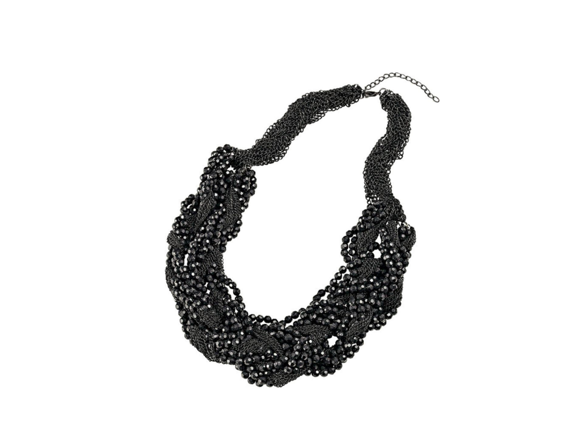 Schwarze Perlen Reigen Kette Buffalo Schwarze Perlen Reigen Kette Buffalo