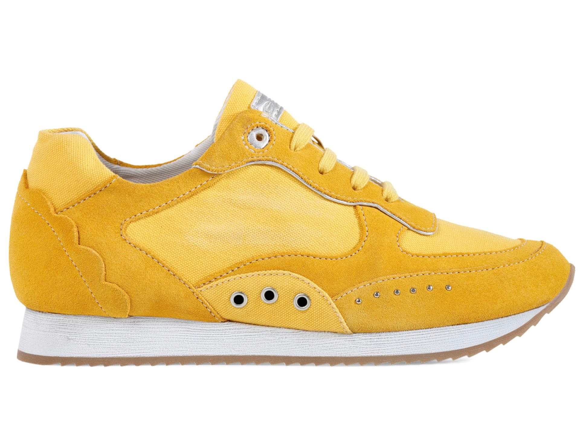 Sneaker aus Wildleder Leinen Geox