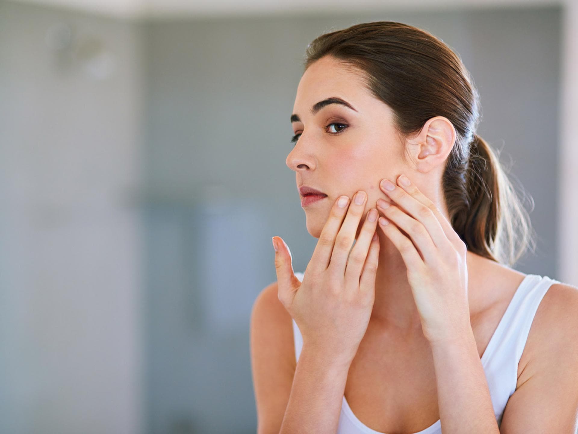 Pickel oder Rosacea Pickel oder Rosacea