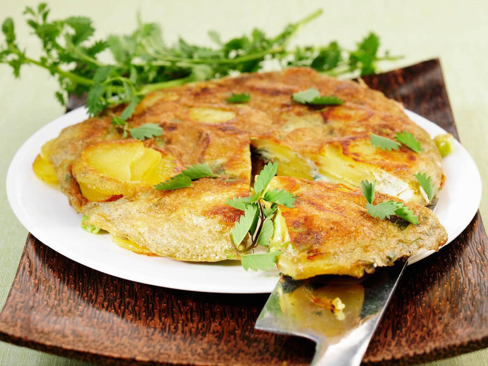 Rezept: Spanische Kartoffeltortilla