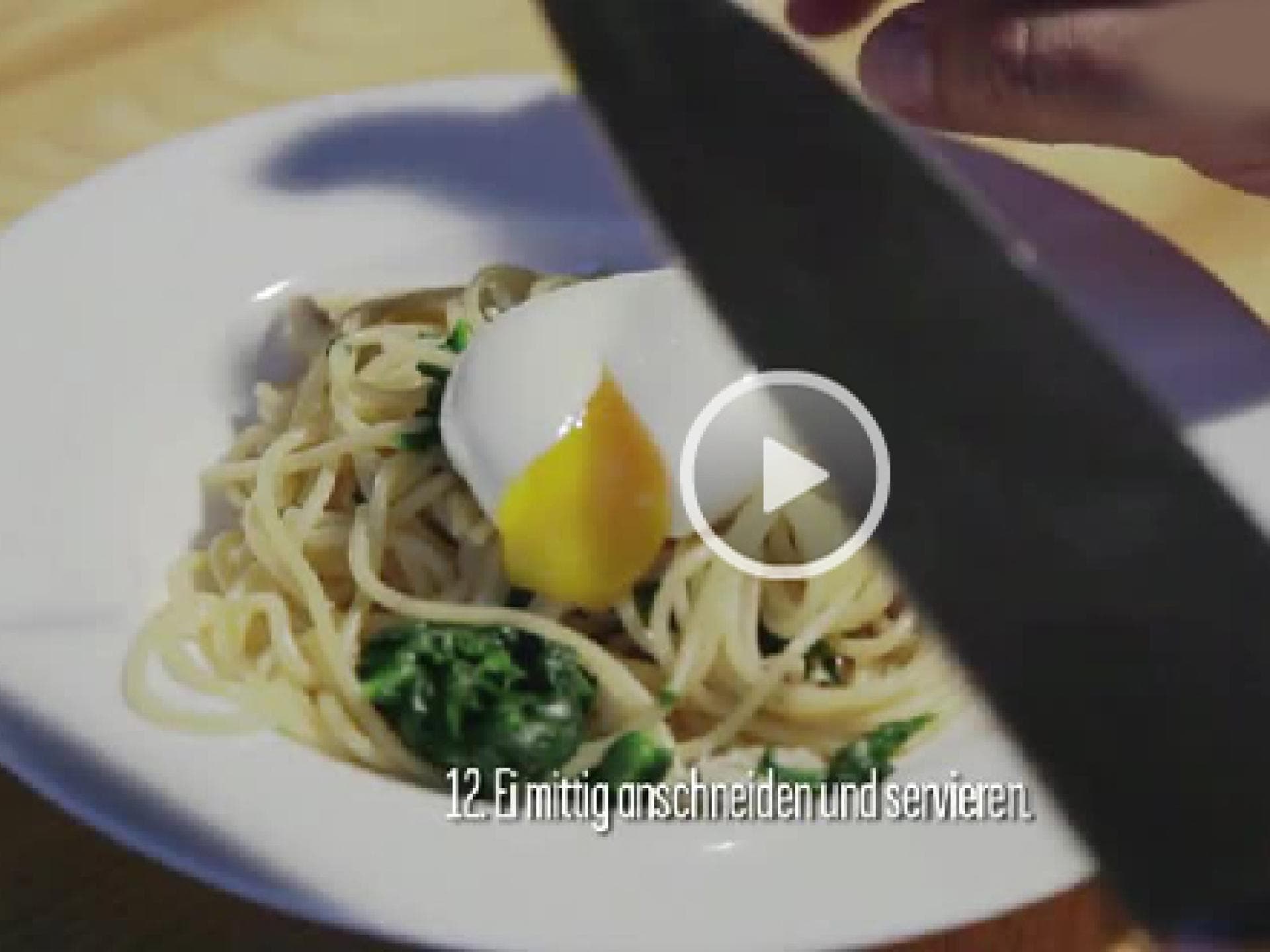 Spinat Nudeln Rezept 
