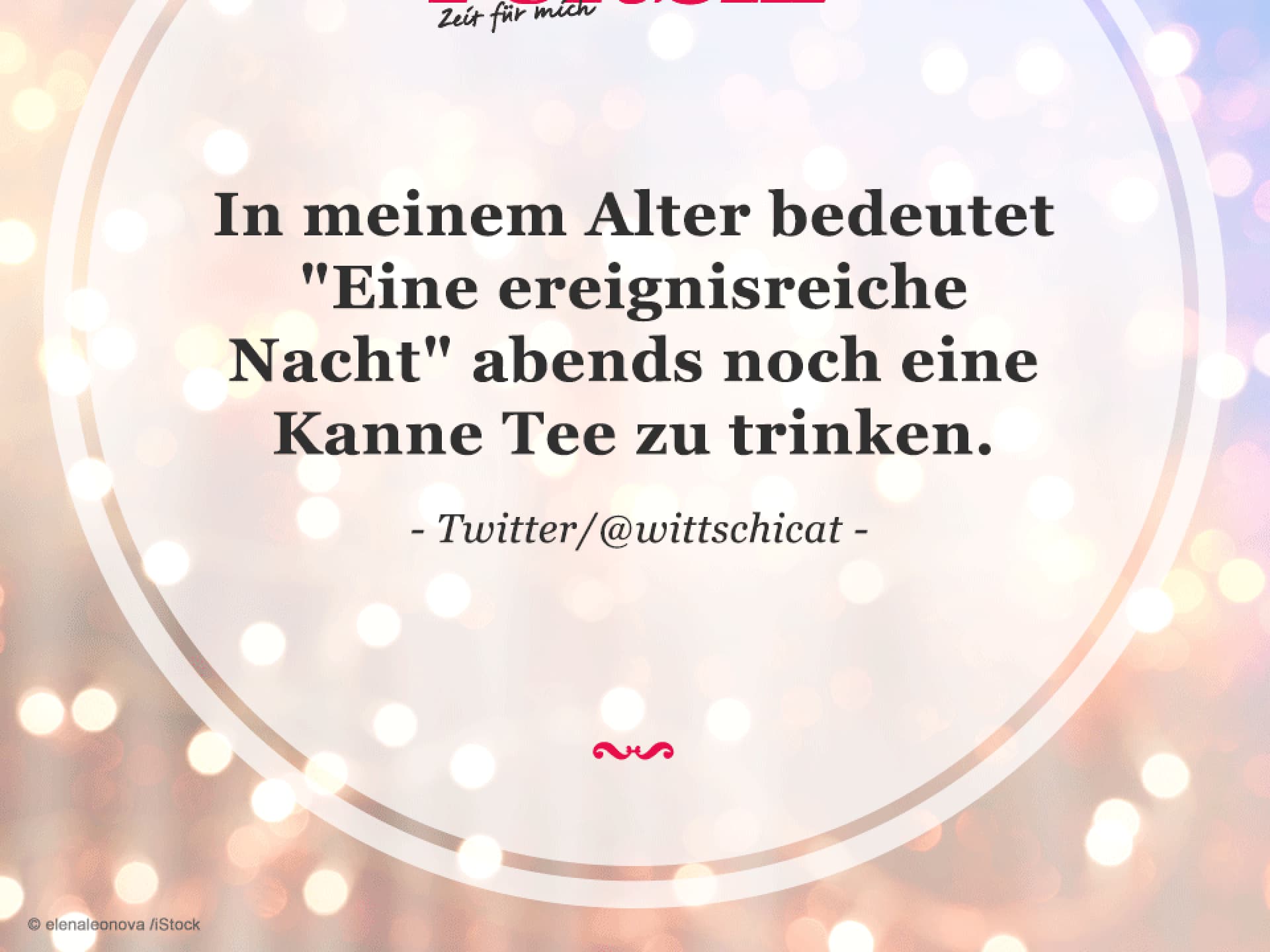 Spruch des Tages