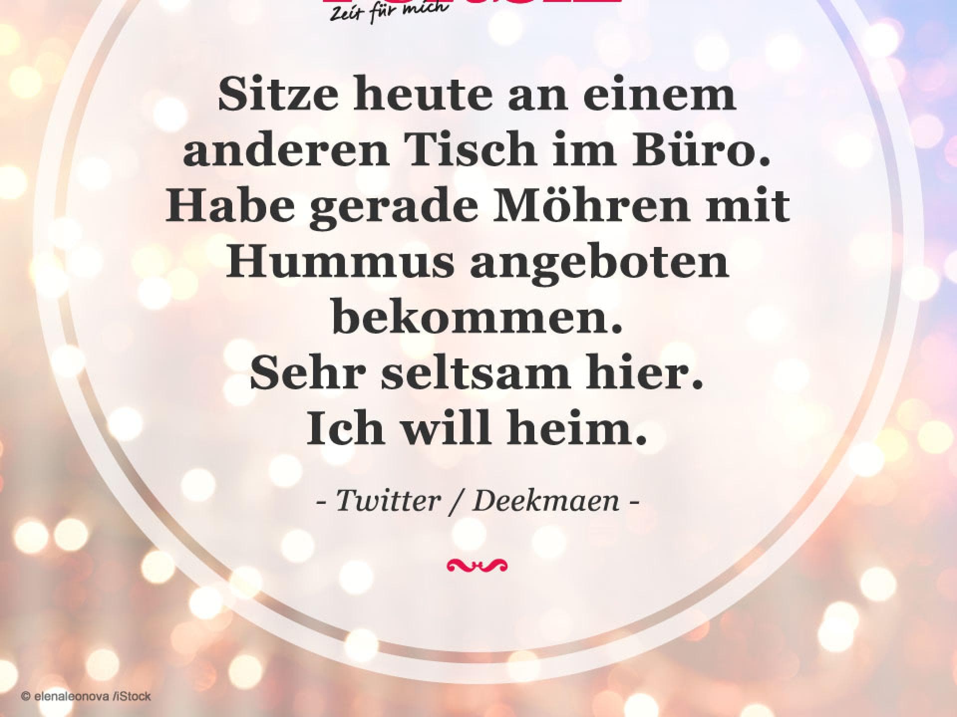 Spruch des Tages