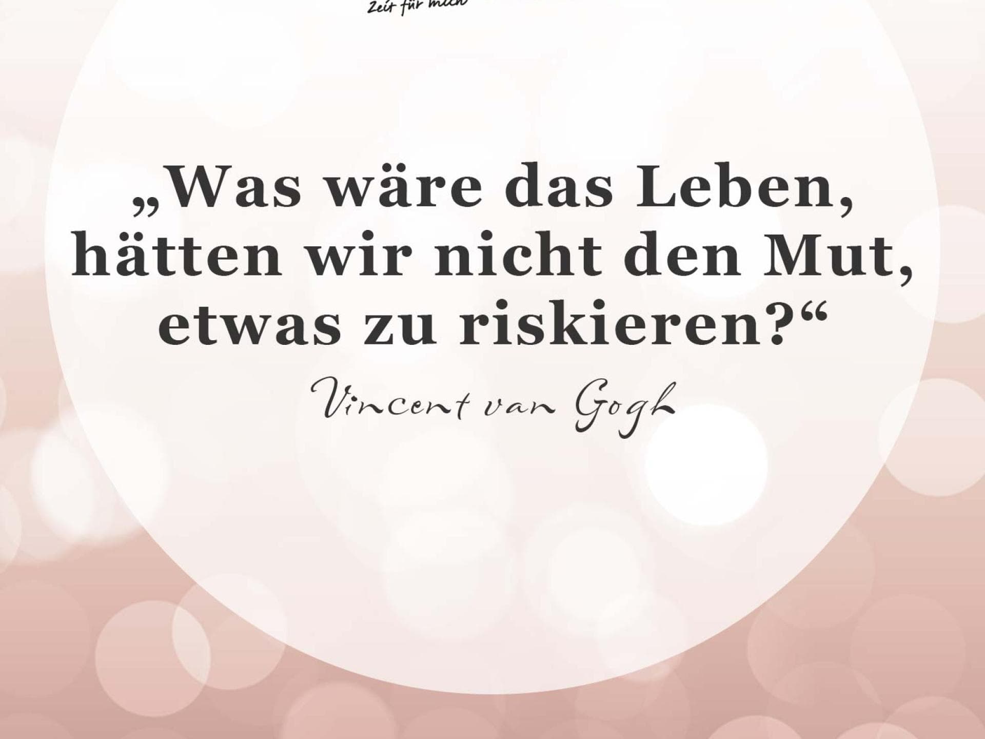 Unser Spruch des Tages für den 14. September