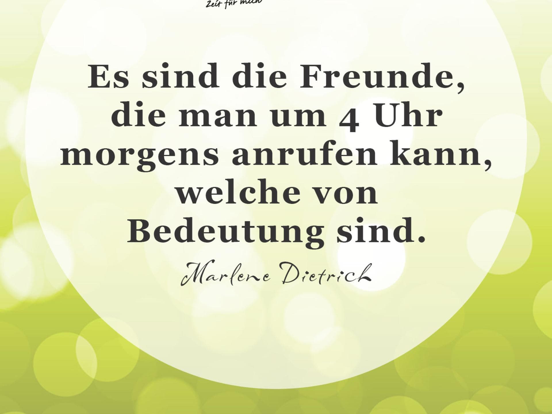 Spruch des Tages für den Februar