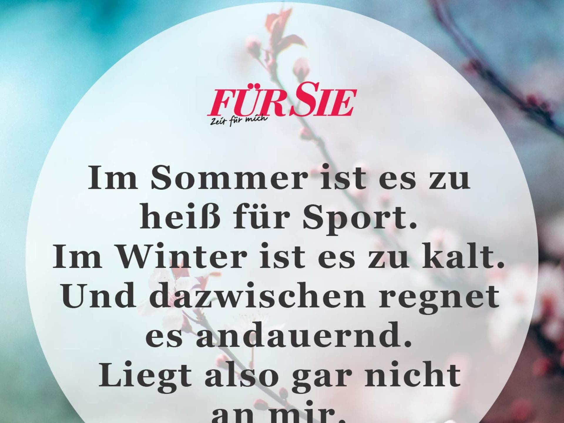 Spruch des Tages Spruch des Tages