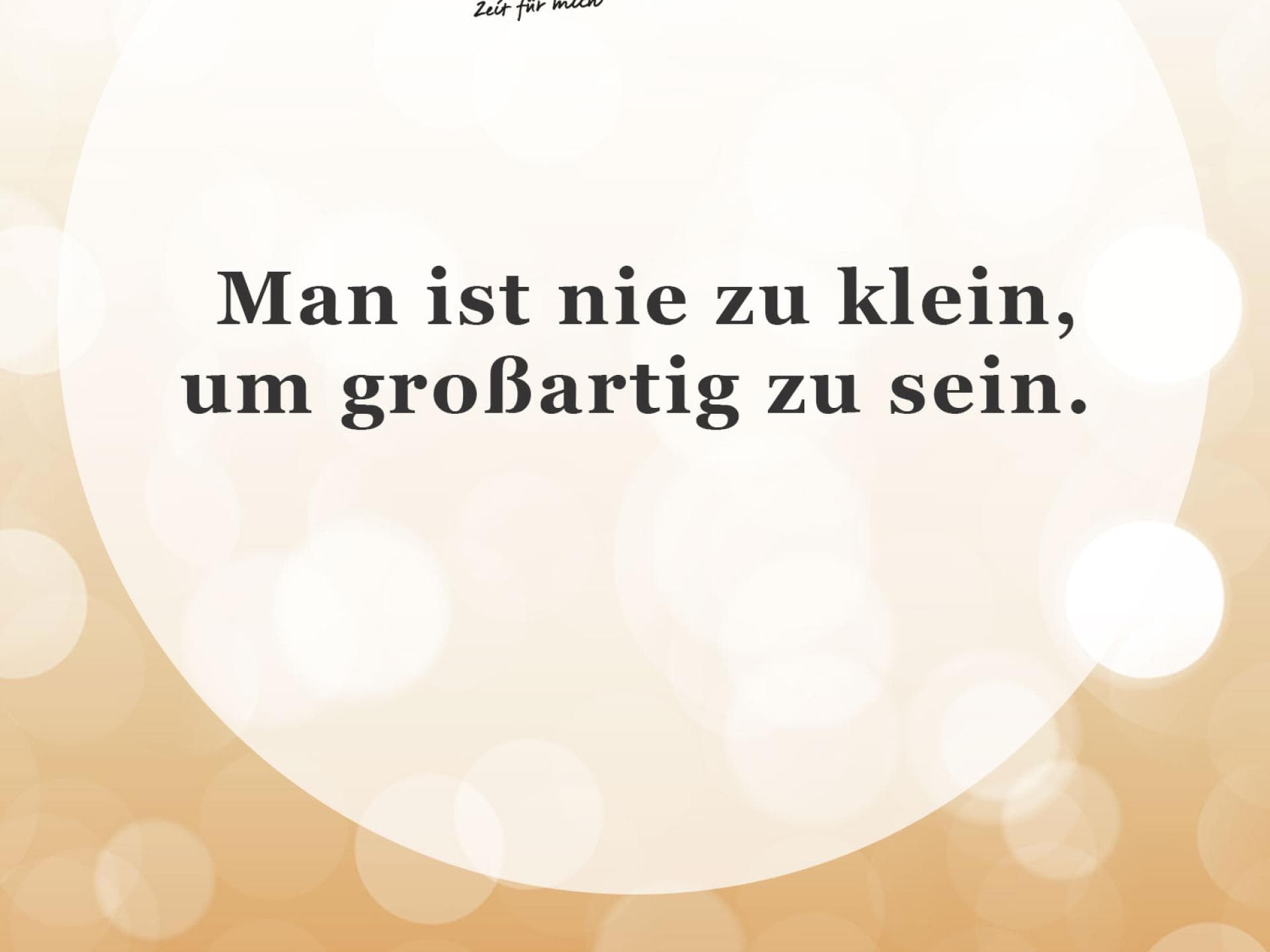 Spruch des Tages für den 20. März