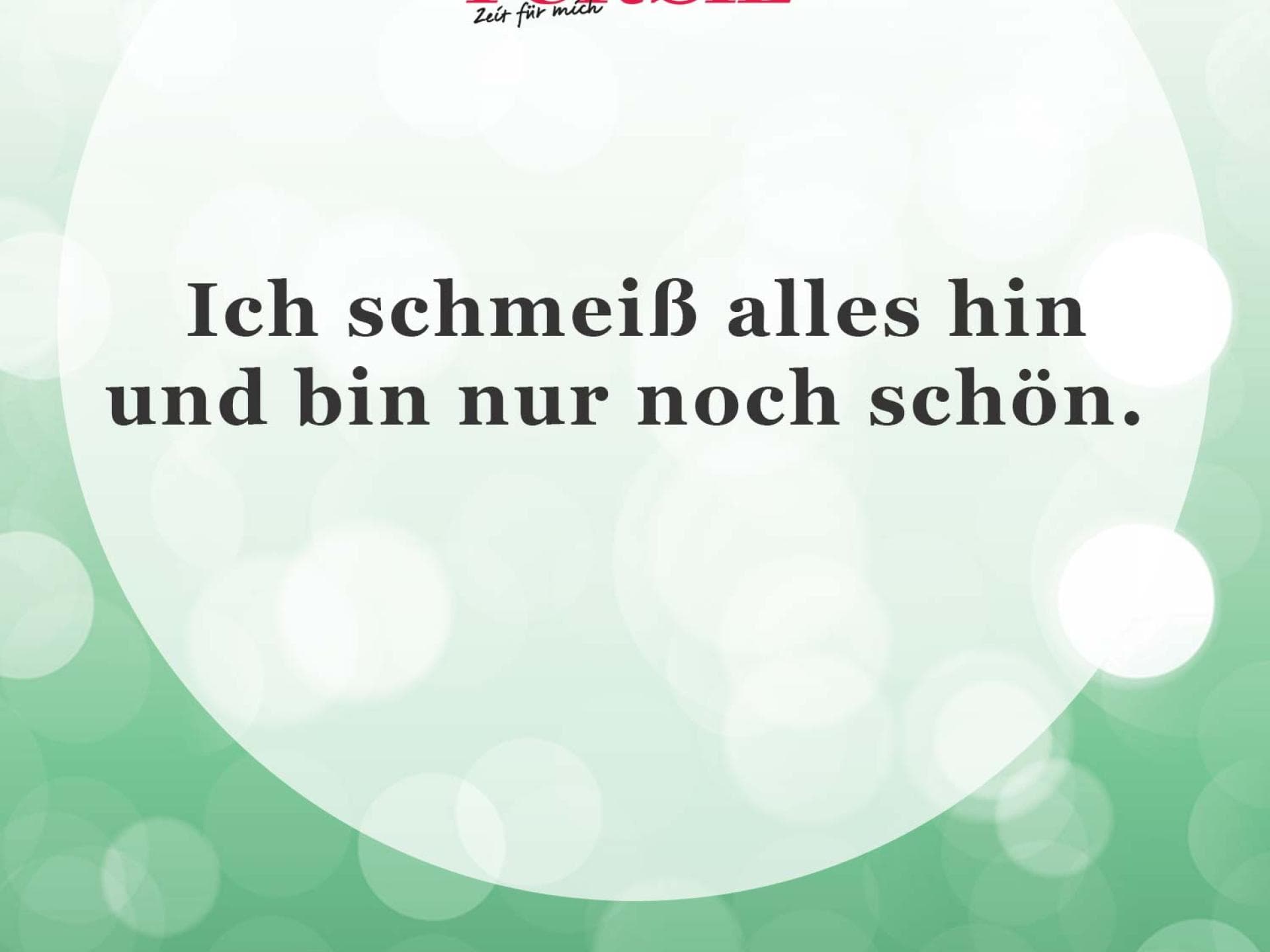 Unser Spruch des Tages für den 20. September