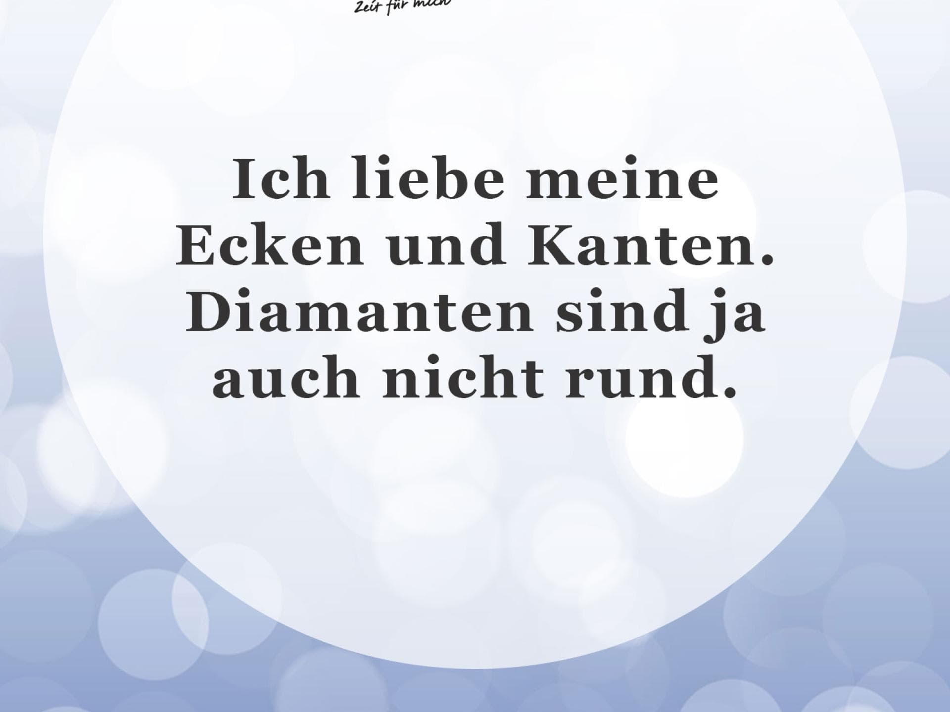 Spruch des Tages für den 24. März