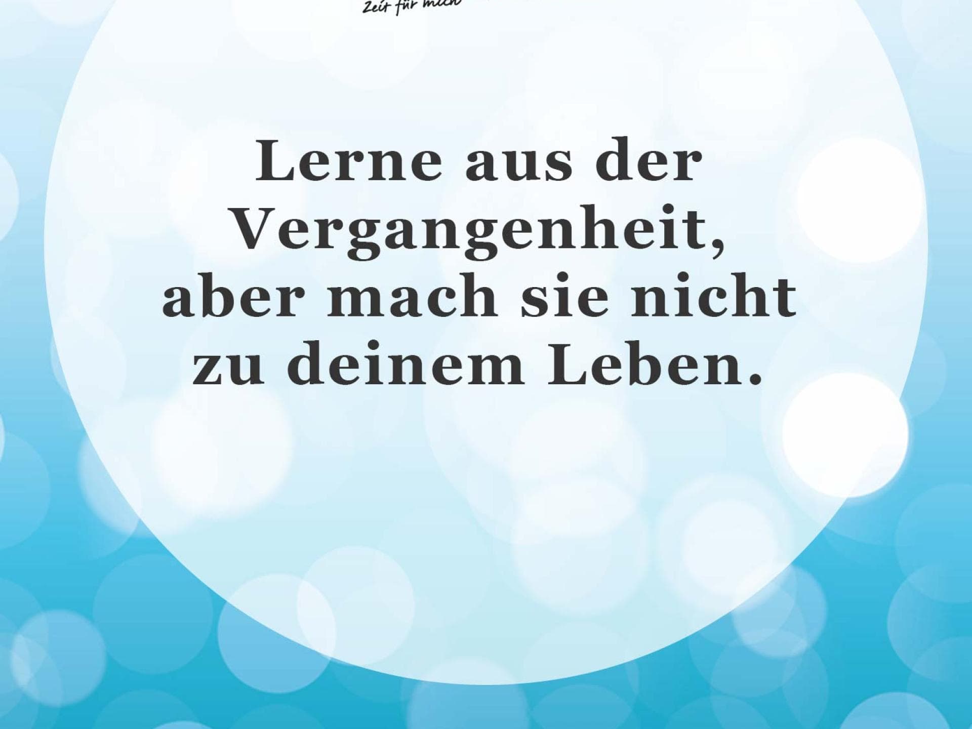 Unser Spruch des Tages für den 24. September