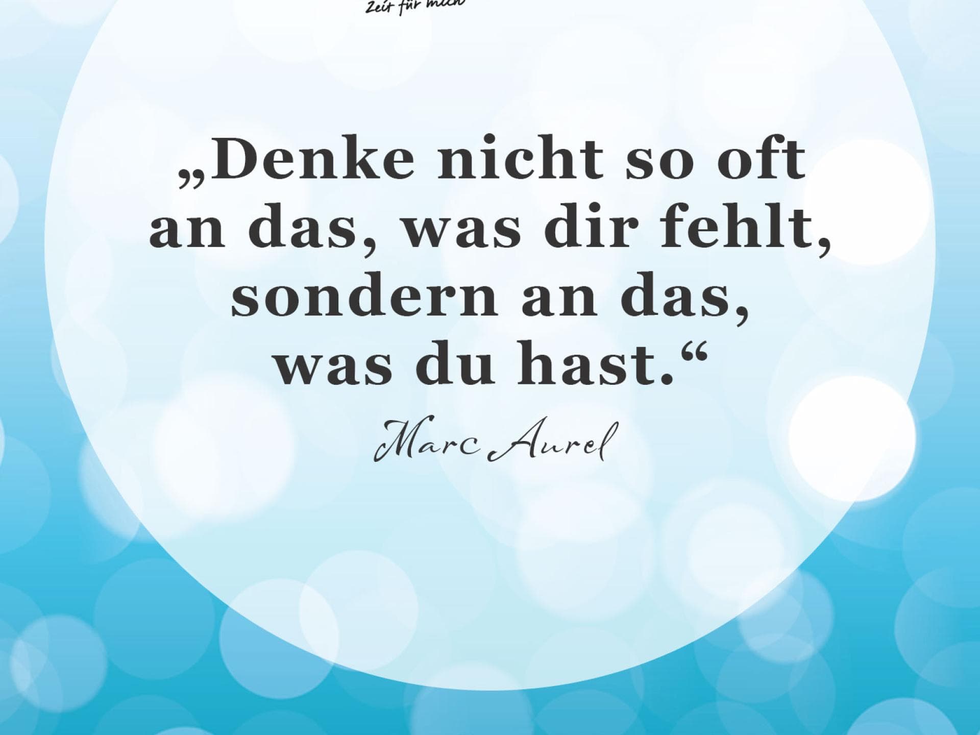 Unser Spruch des Tages für den 25. Februar 