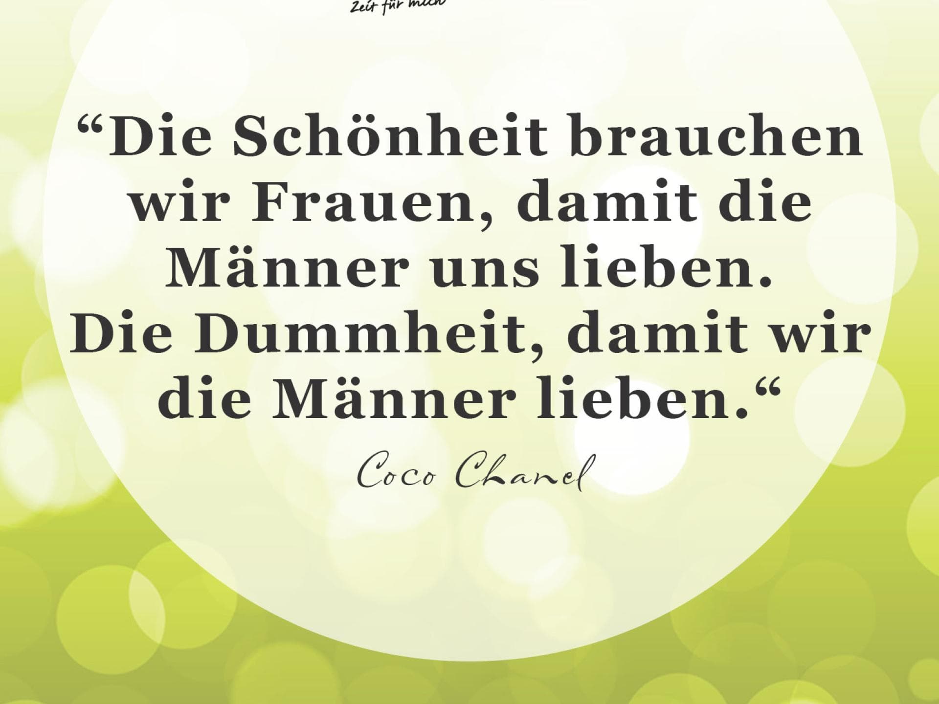 Spruch des Tages für den 25. März