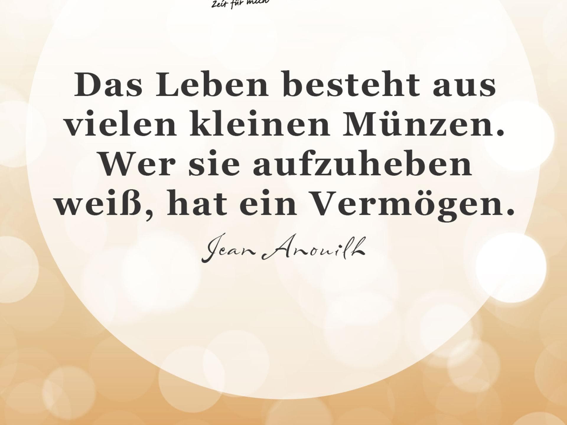 Spruch des Tages für den Februar 
