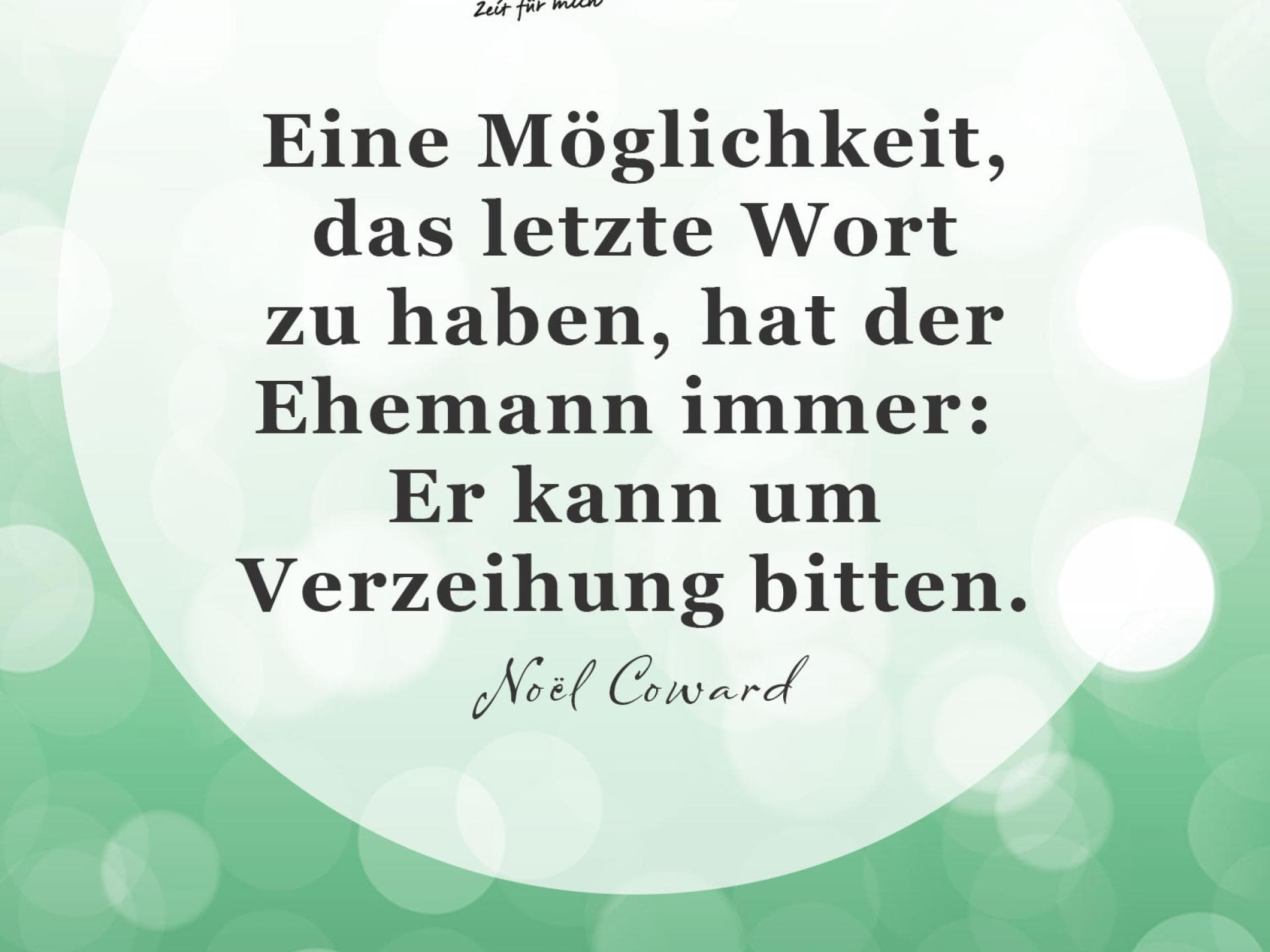 Spruch des Tages für den Februar 