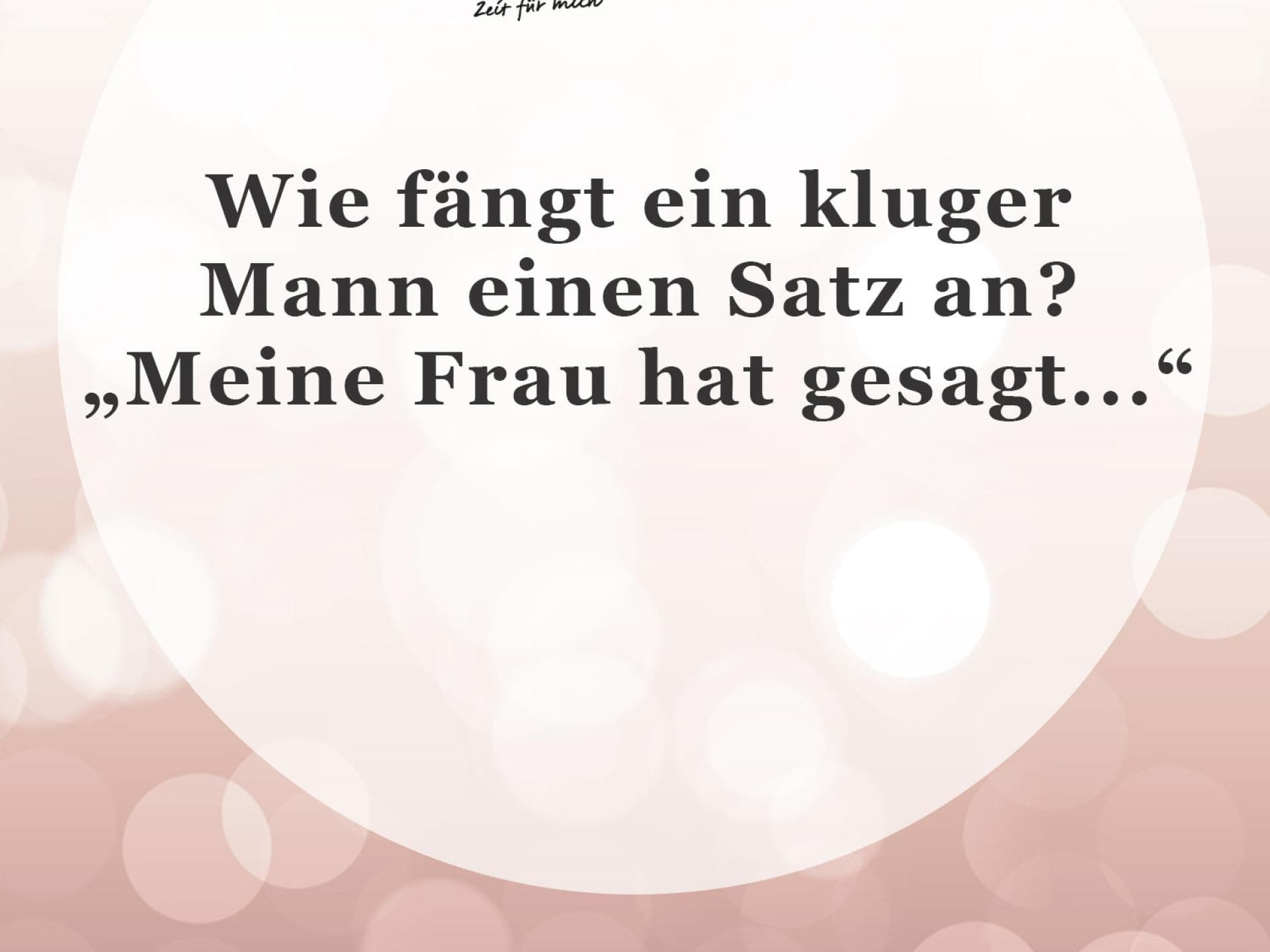 Spruch des Tages für den März