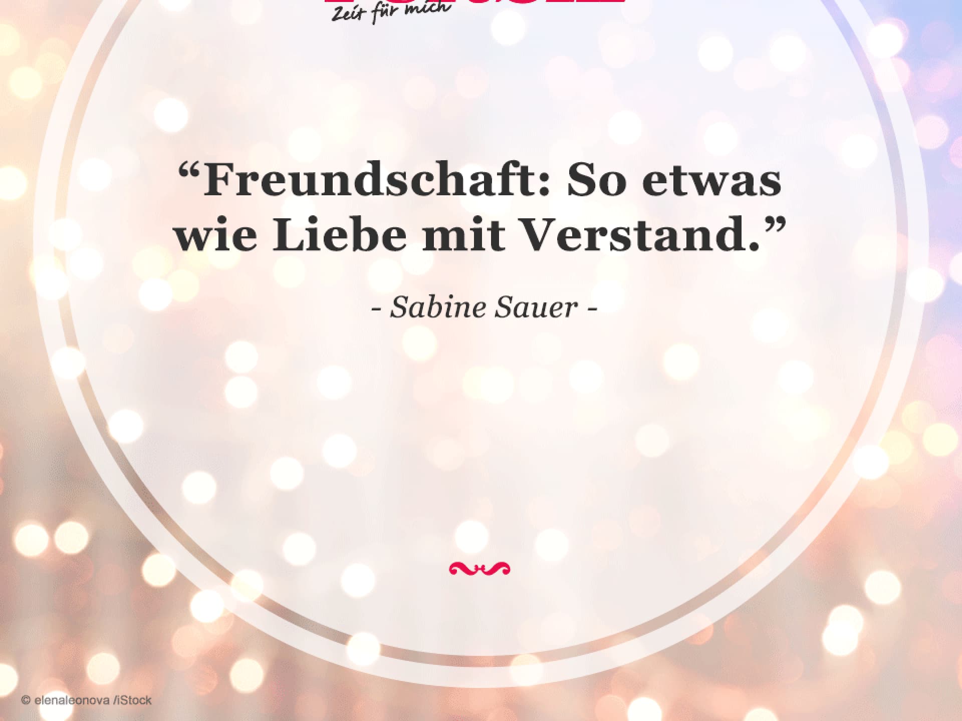Spruch des Tages