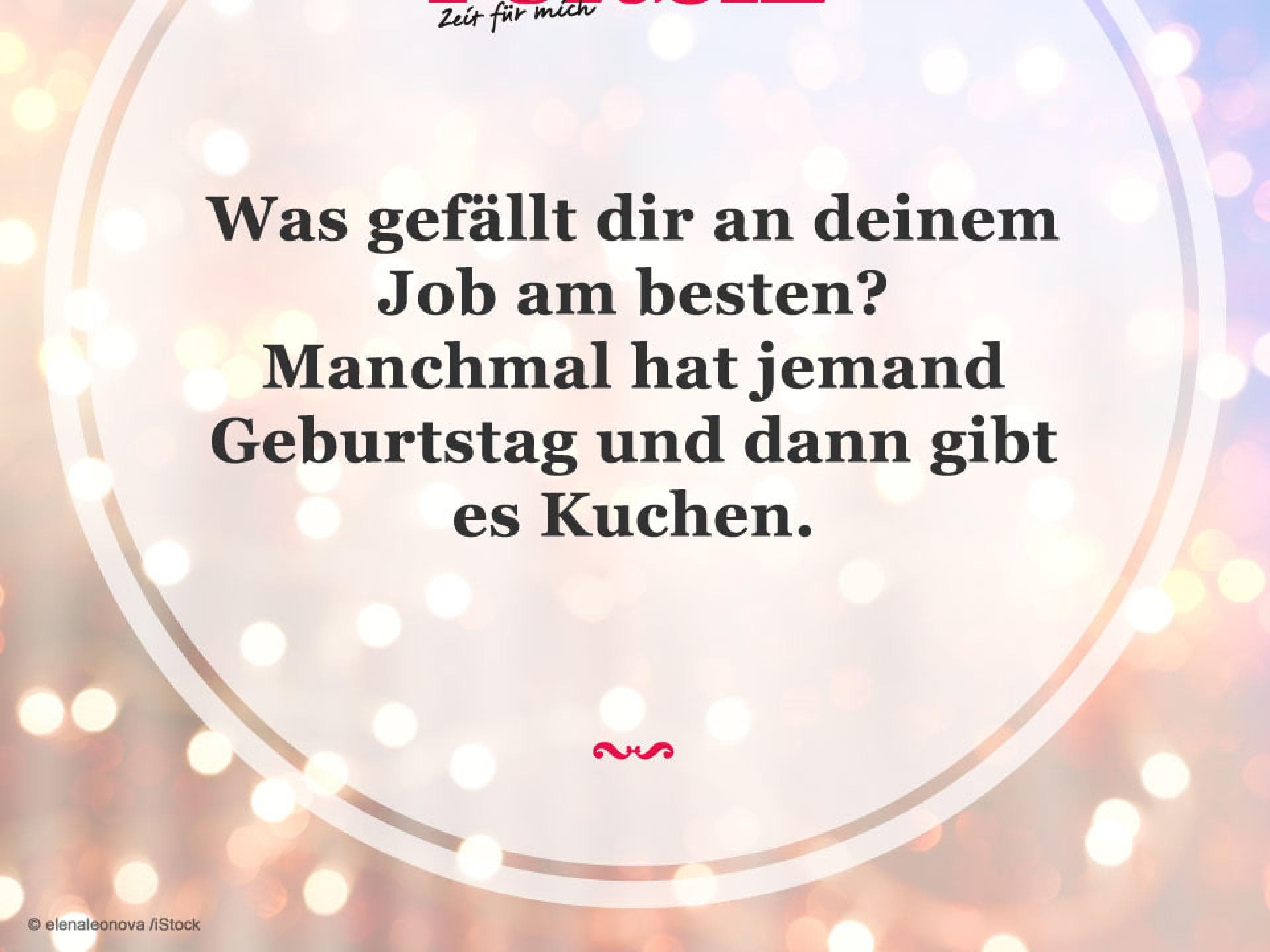Spruch des Tages