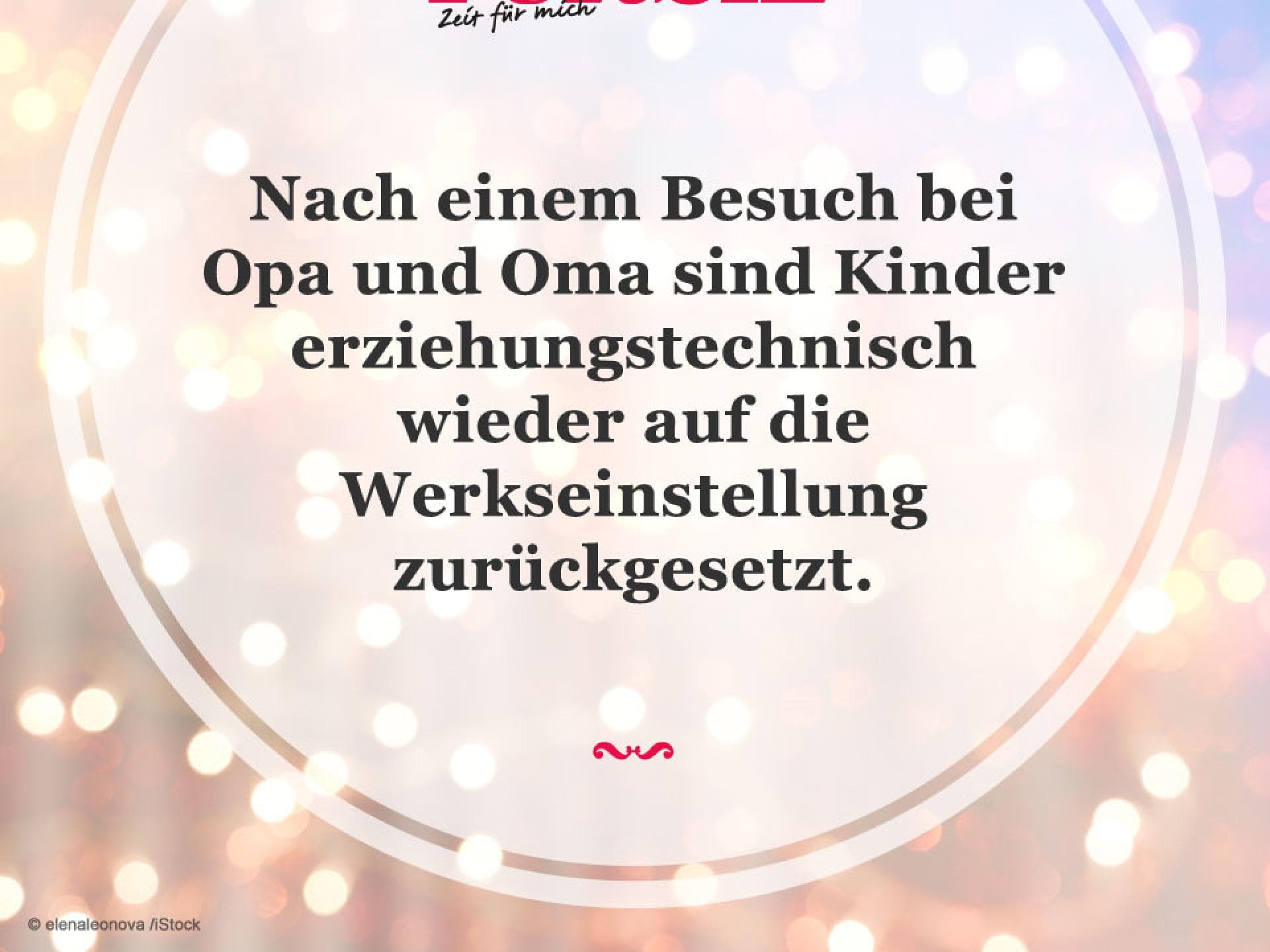 Spruch des Tages