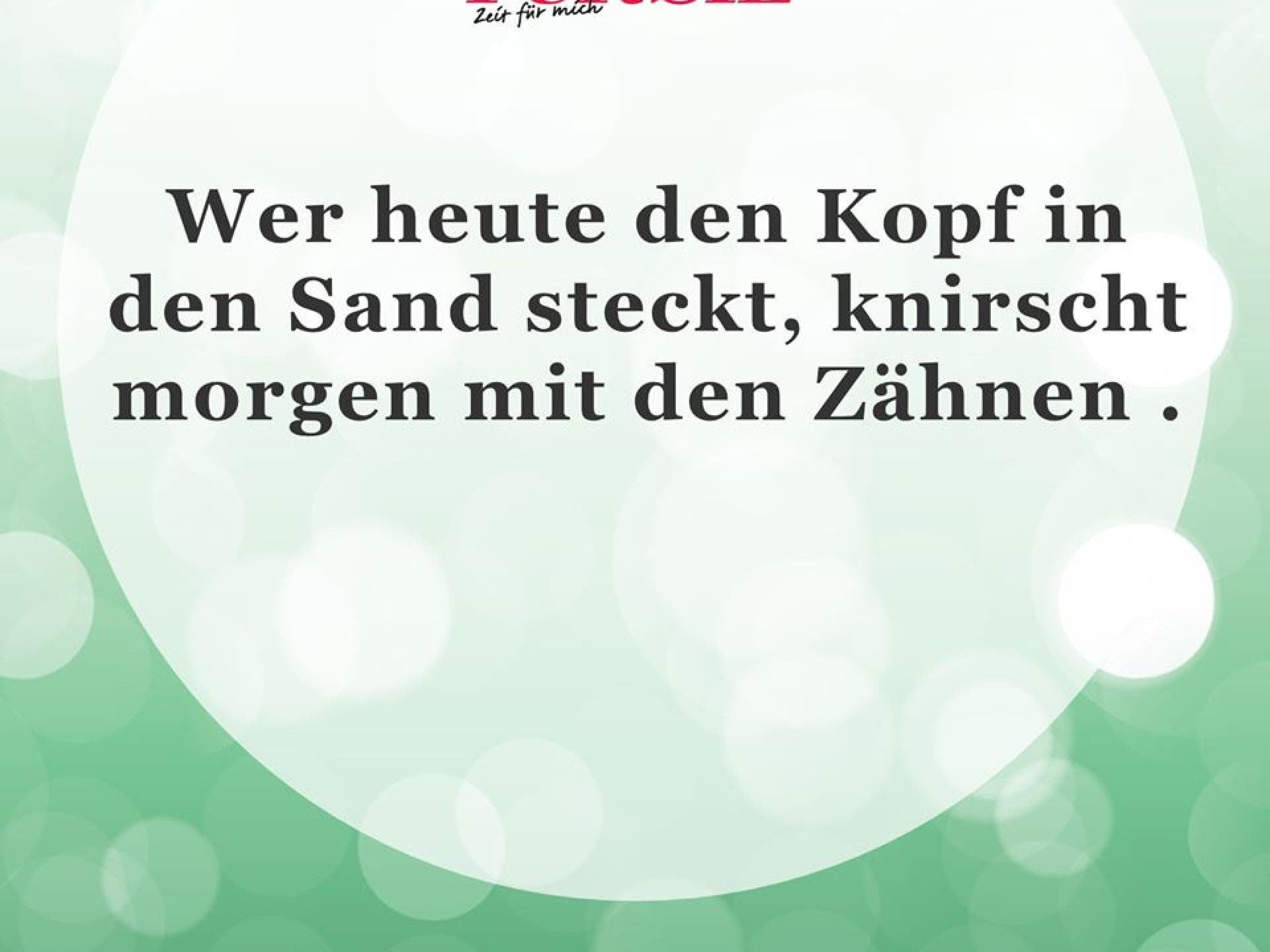 Spruch des Tages für den März