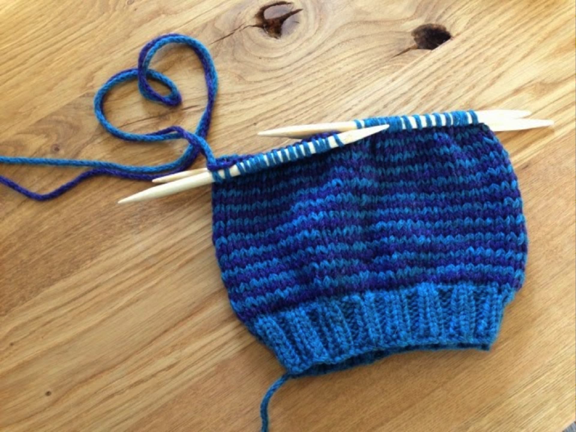 Step 13 Strickanleitung Ringelmütze Step 13 Strickanleitung Ringelmütze