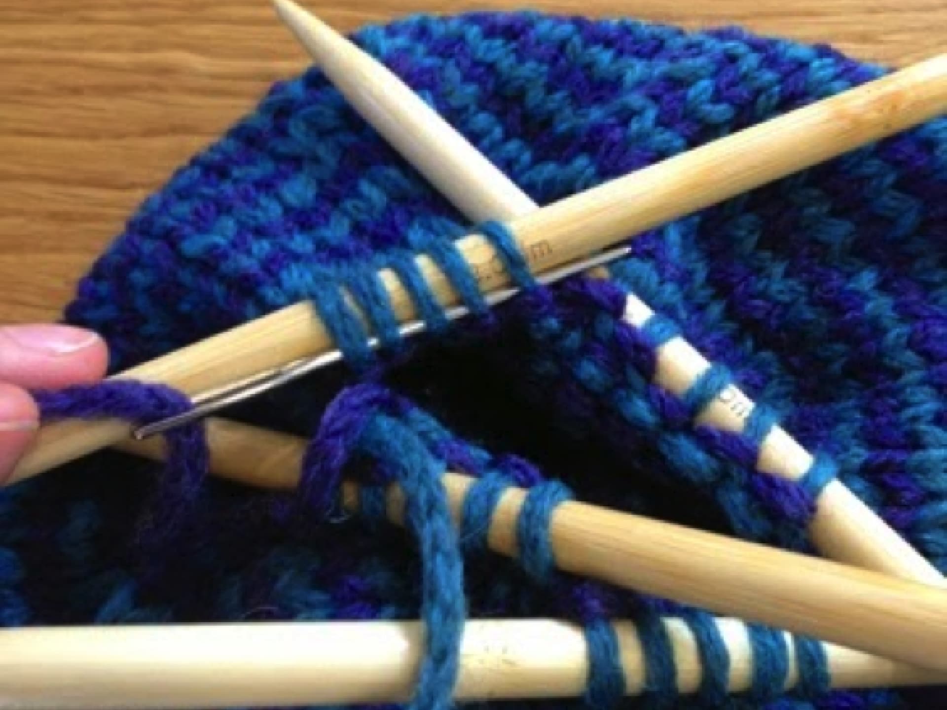 Step 19 Strickanleitung Ringelmütze Step 19 Strickanleitung Ringelmütze
