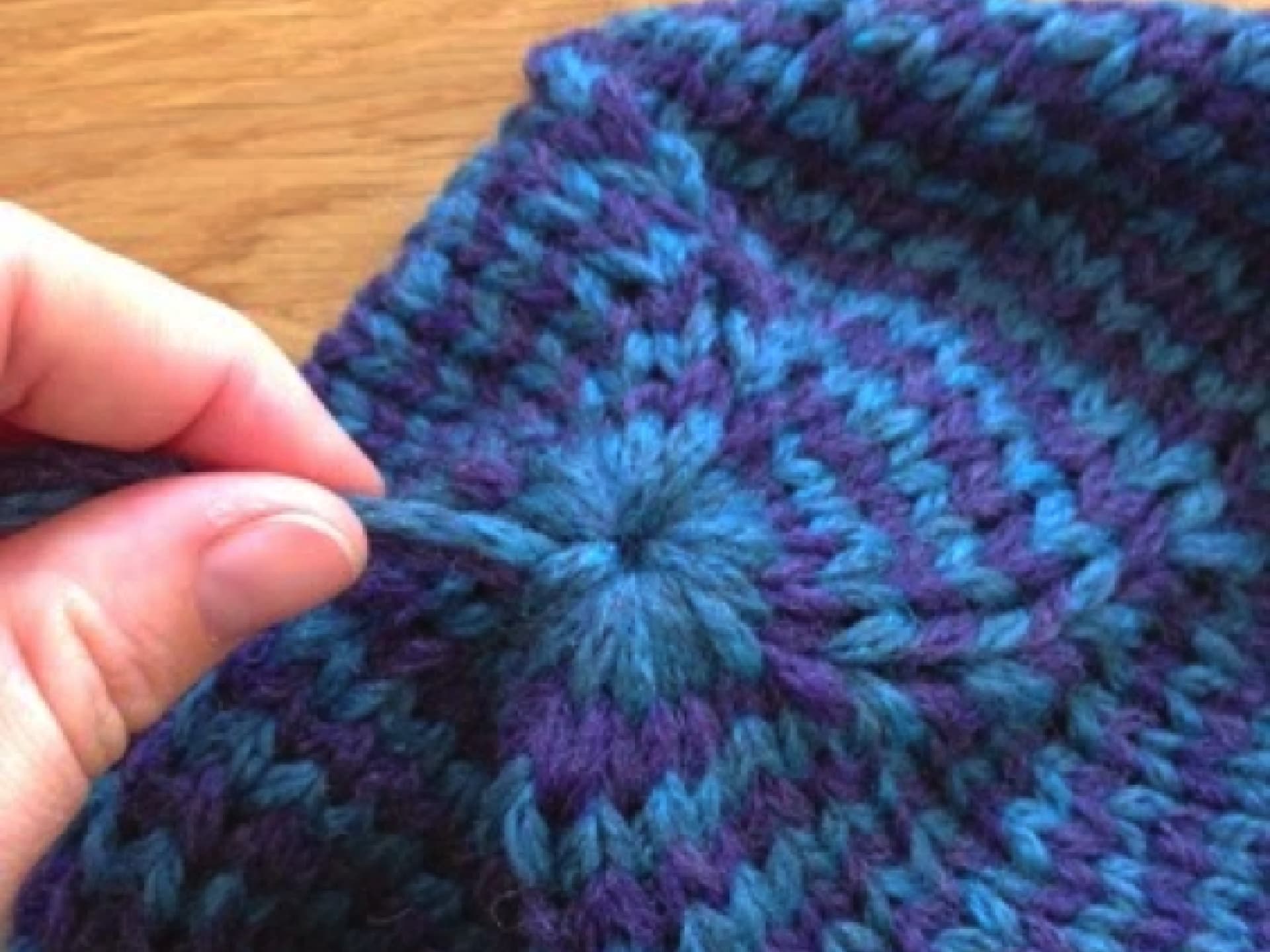 Step 23 Strickanleitung Ringelmütze Step 23 Strickanleitung Ringelmütze