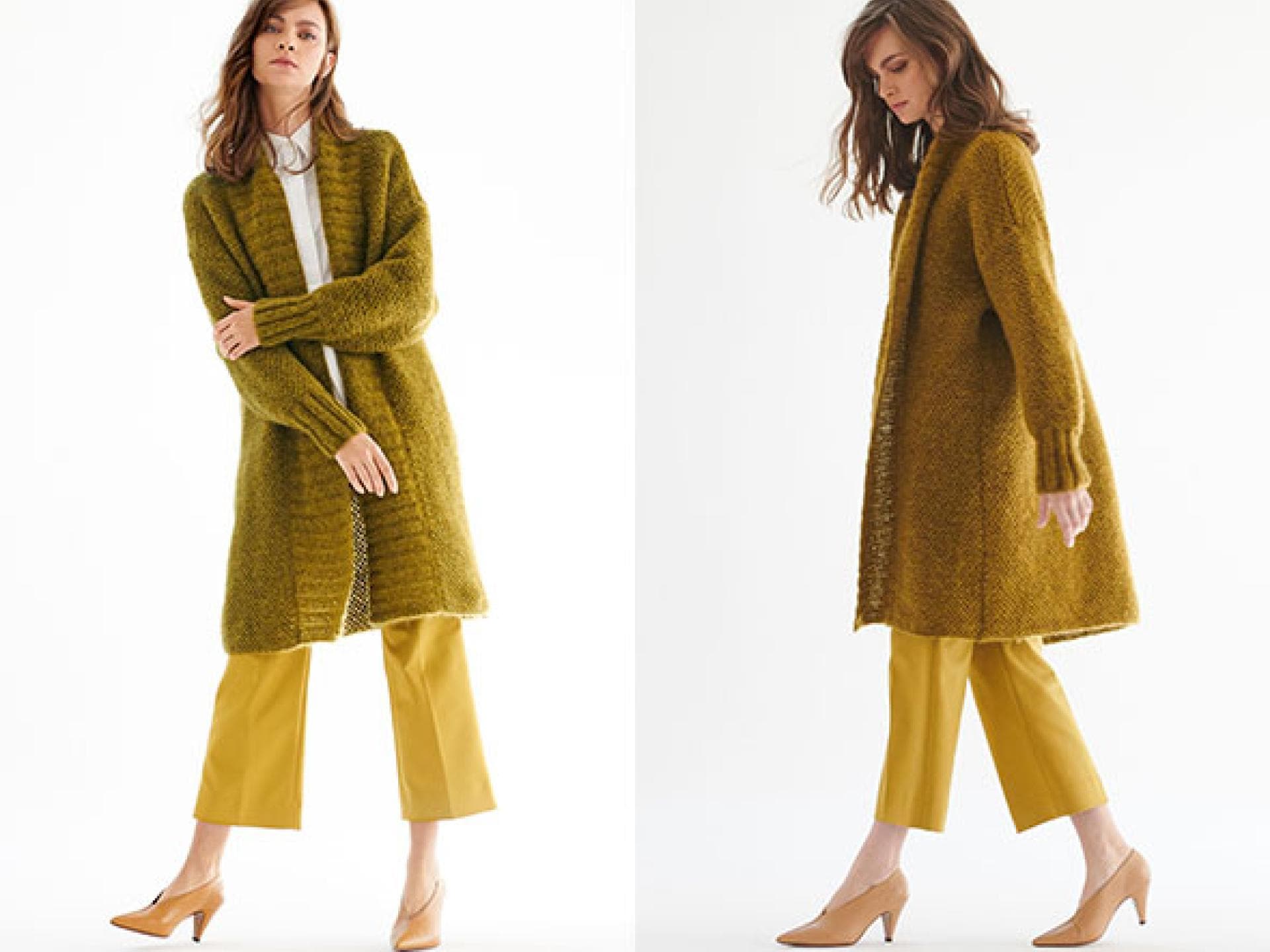 Kostenlose Strickanleitung lange Strickjacke Long Coat