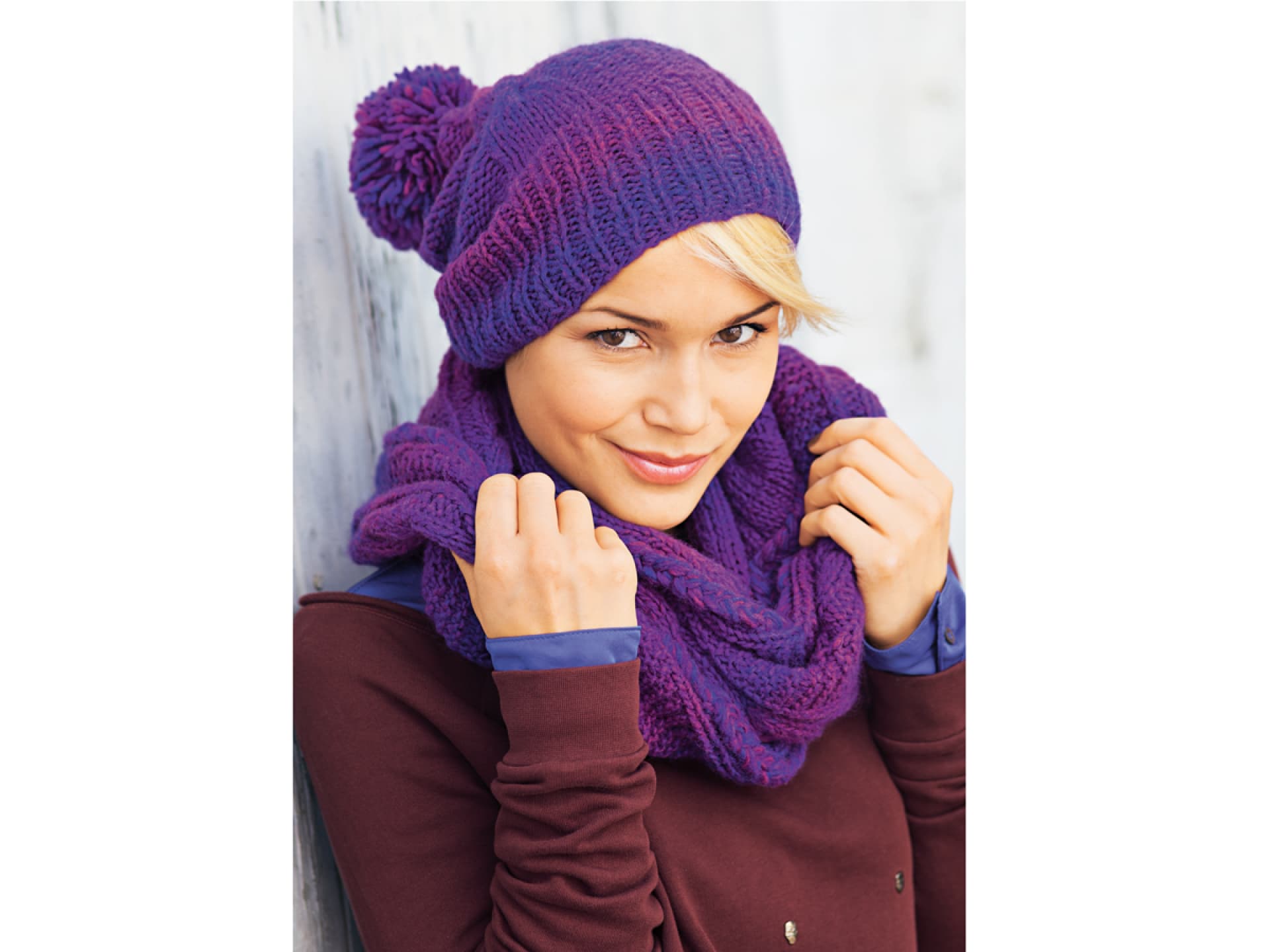 Strickanleitung: Mütze und Loop-Schal