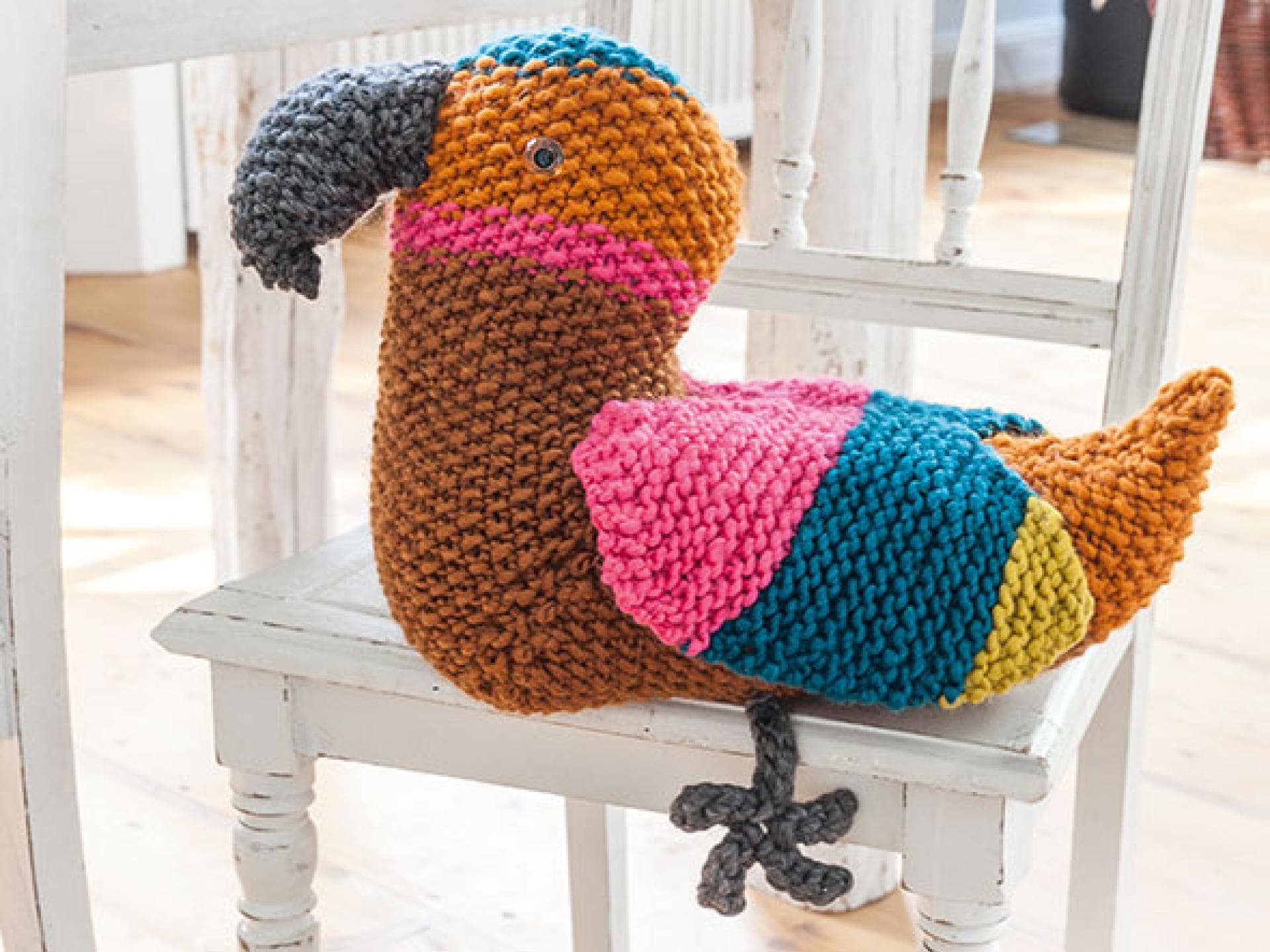 Strickanleitung Vogel