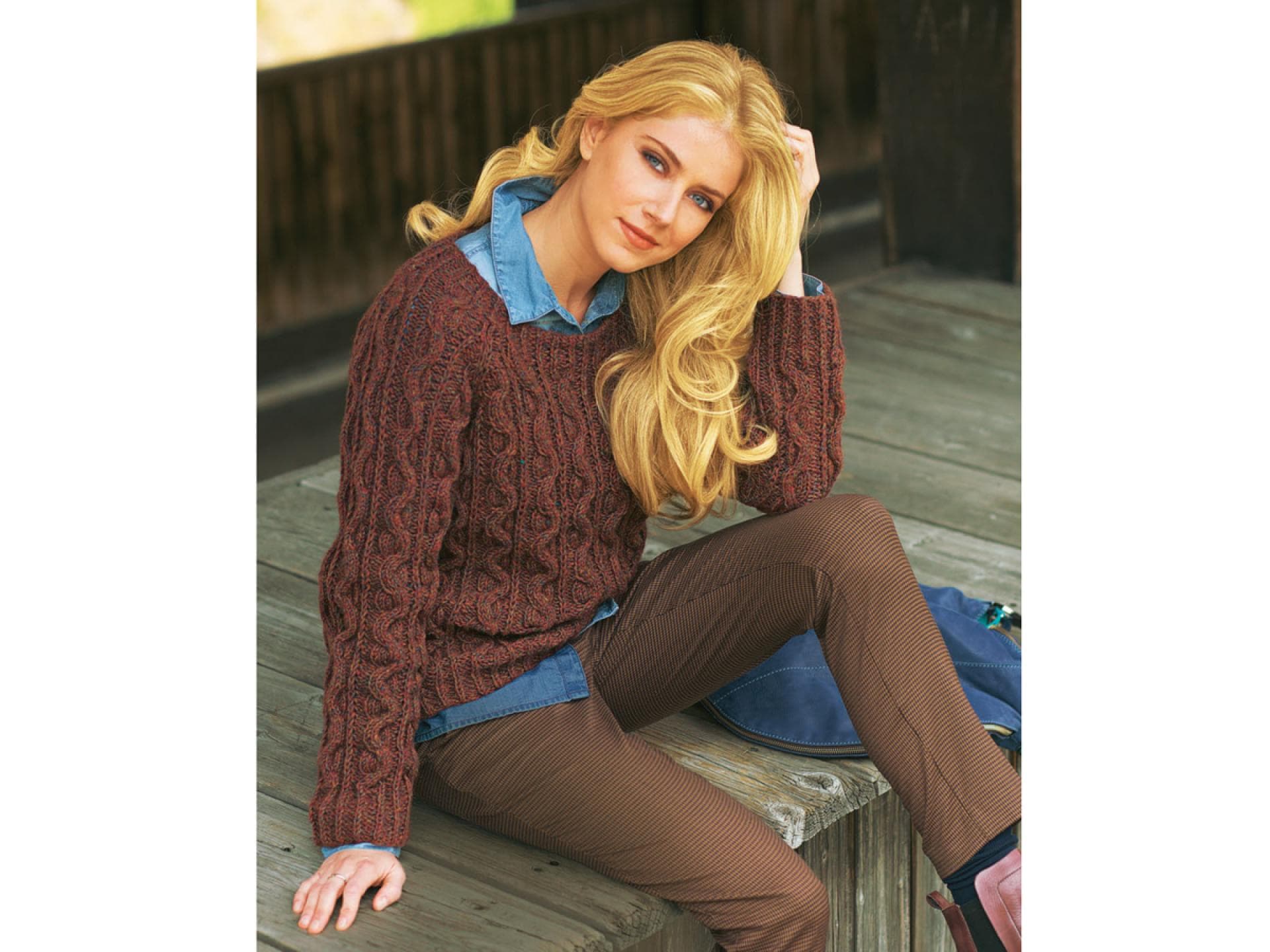 Strickpulli Raglan