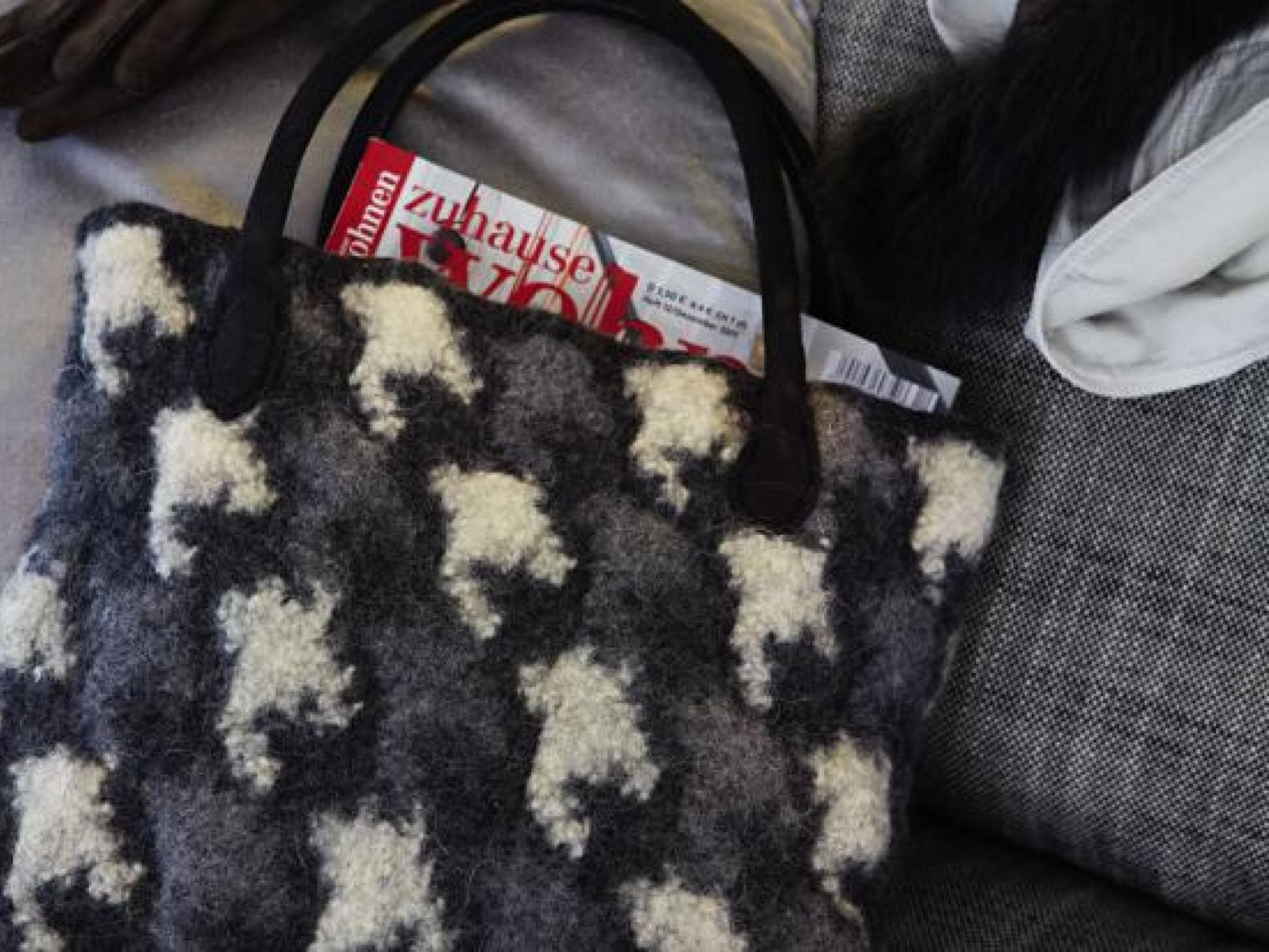 Stricktasche zum Selbermachen Stricktasche zum Selbermachen mit Anleitung von zuhausewohnen.de