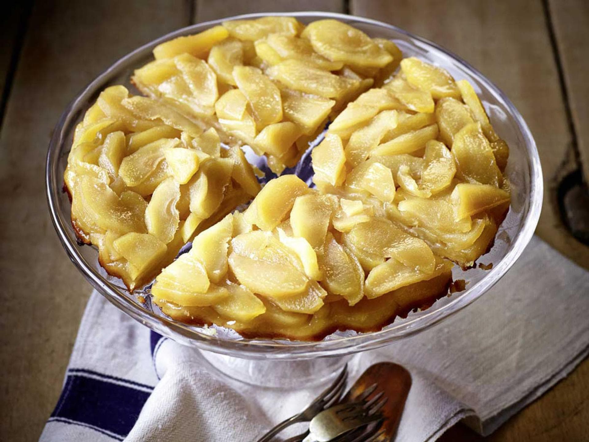 Tarte Tatin mit saftigen Äpfeln