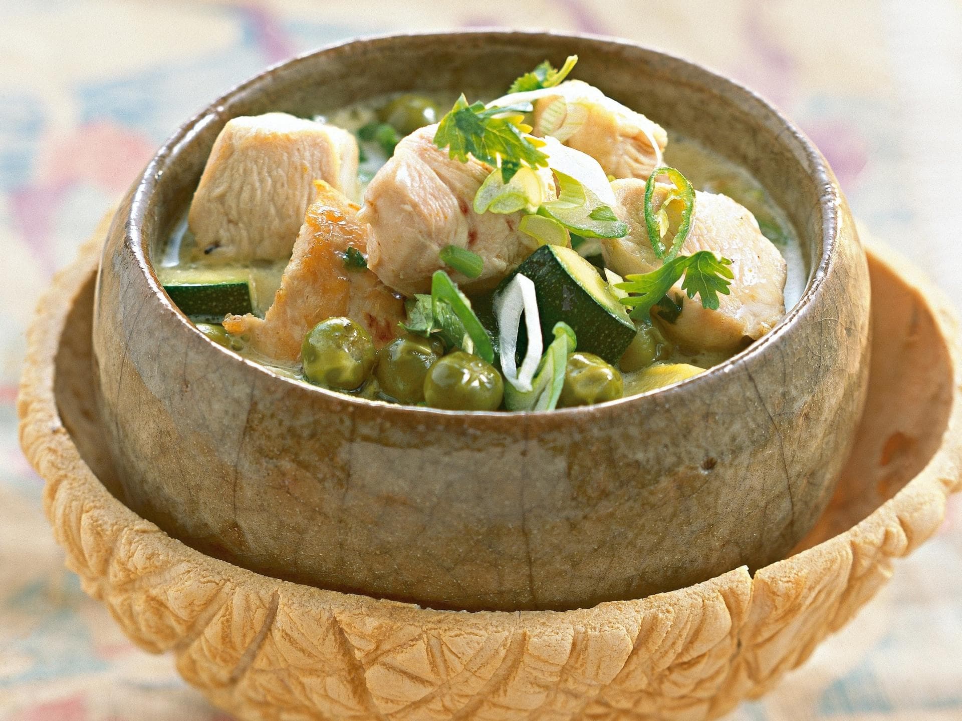 Grünes Hähnchen-Curry