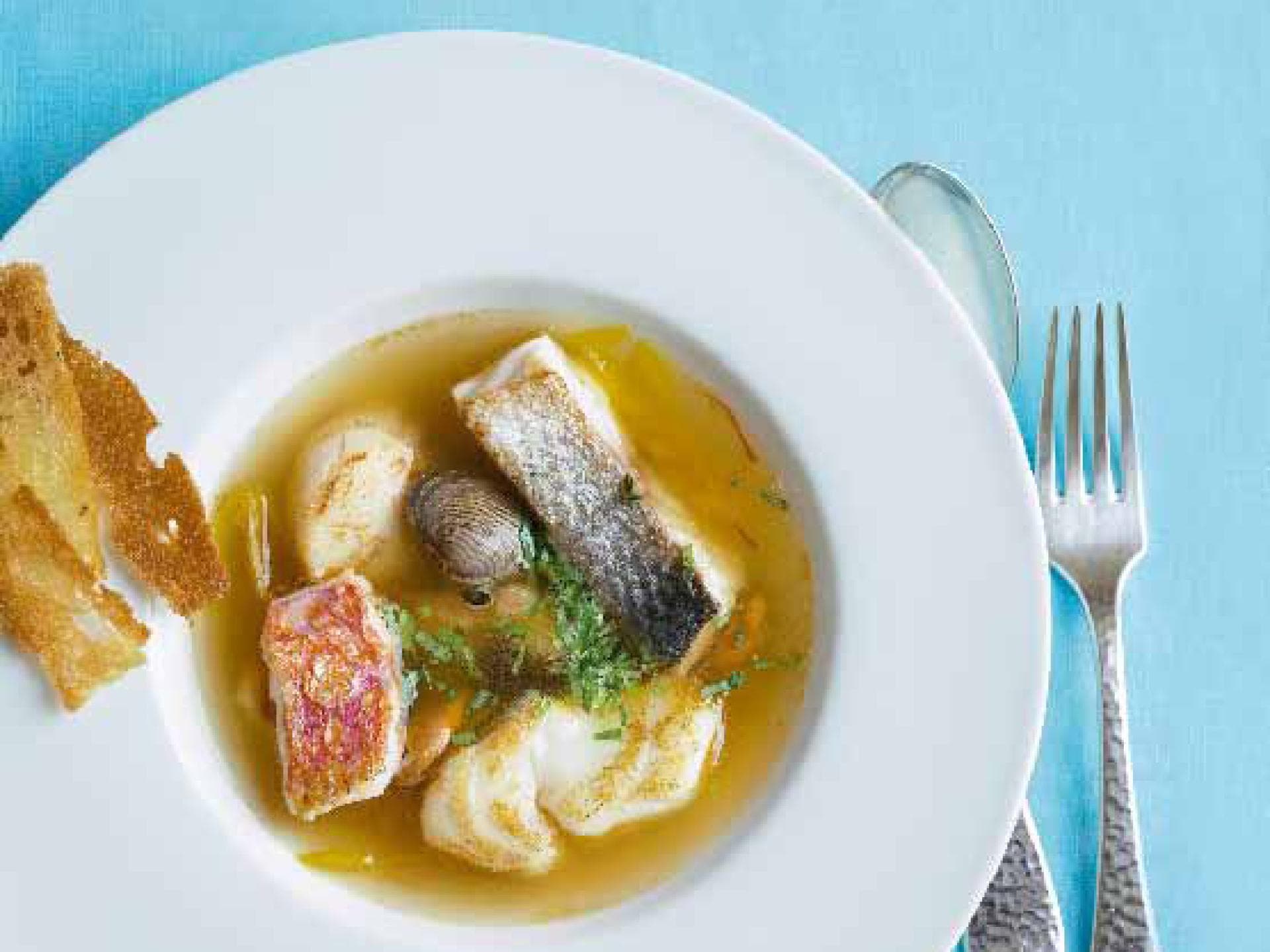 Toskanische Fischsuppe