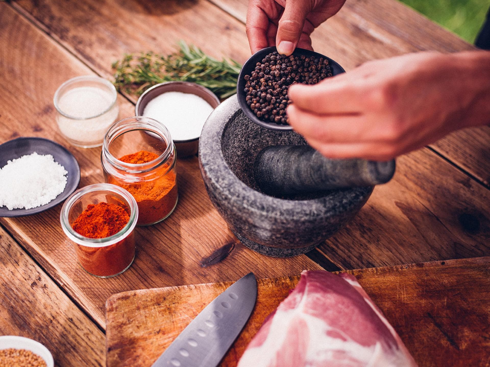 Trockenmarinade für BBQ Rubs