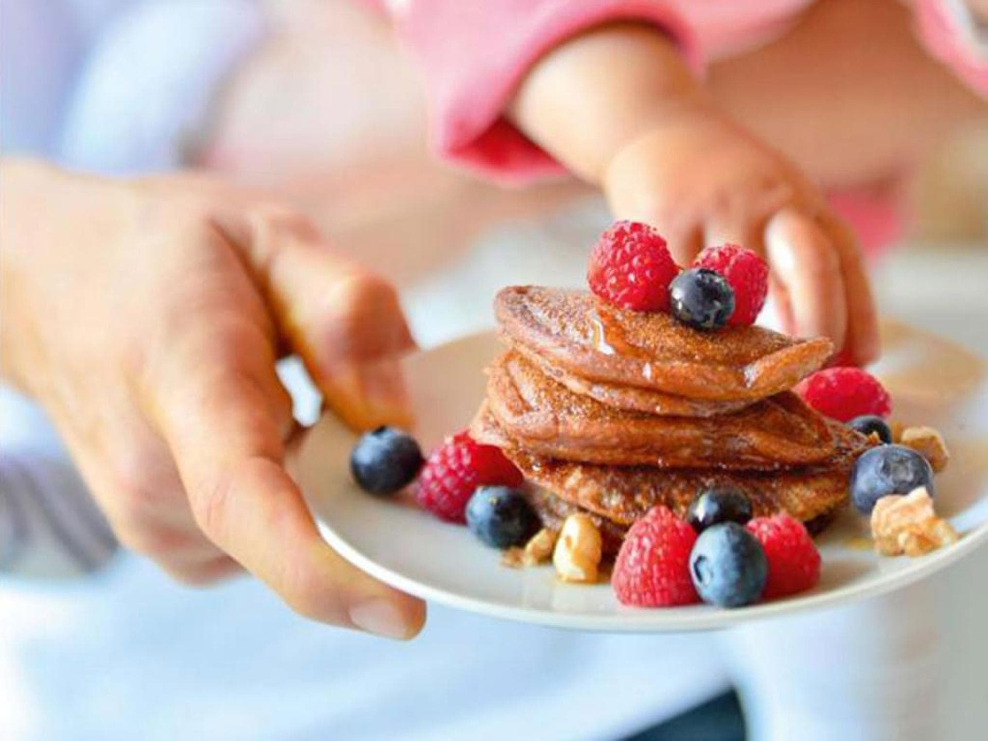 Vegane Buchweizen-Pancakes
