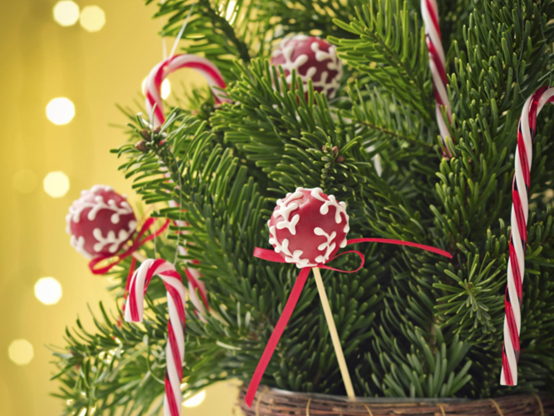 Weihnachtliche Cakepops