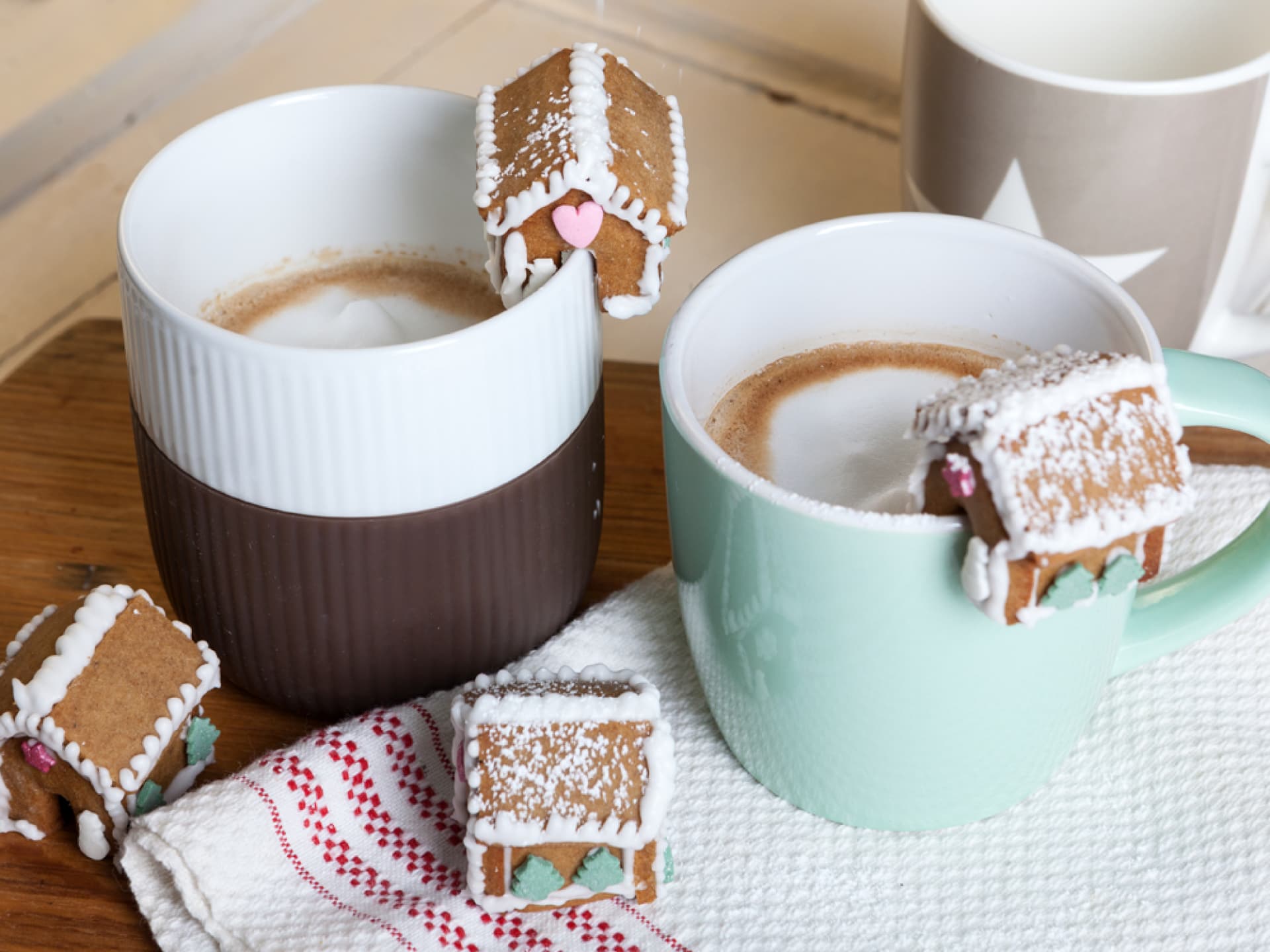 Mini-Lebkuchenhaus Rezept und Anleitung