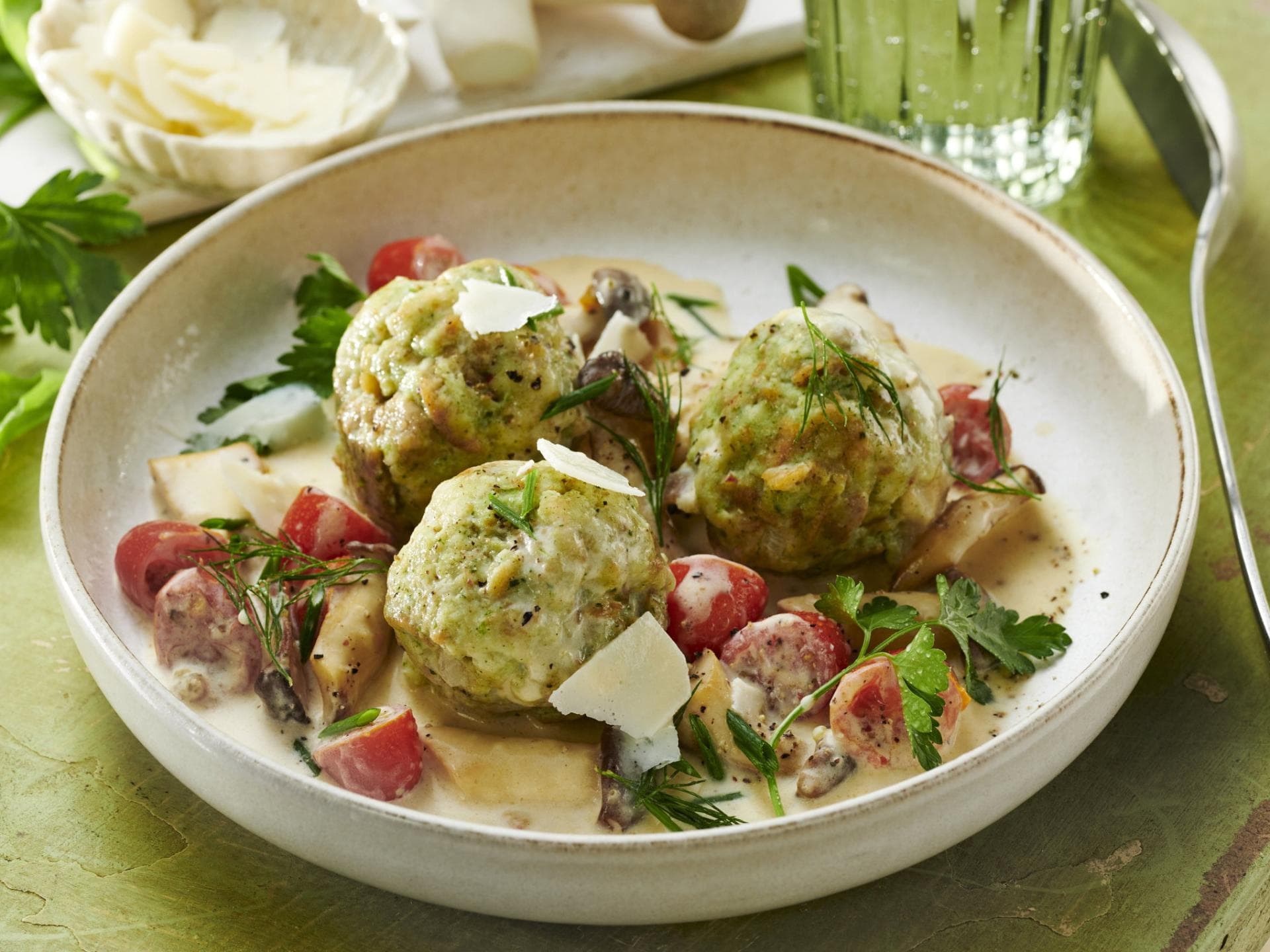 Kräuterknödel Kräuterknödel