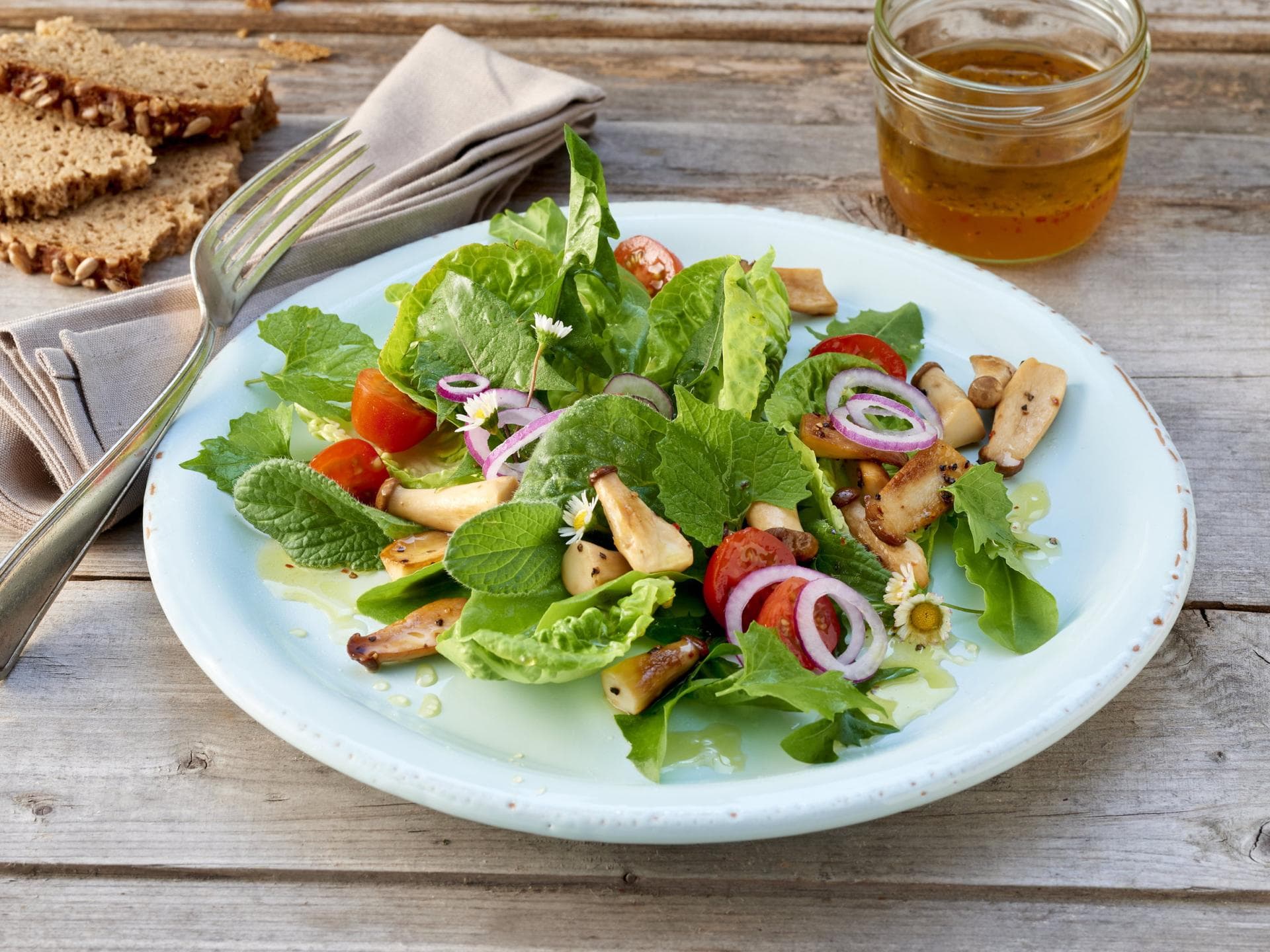 Wildkräutersalat 