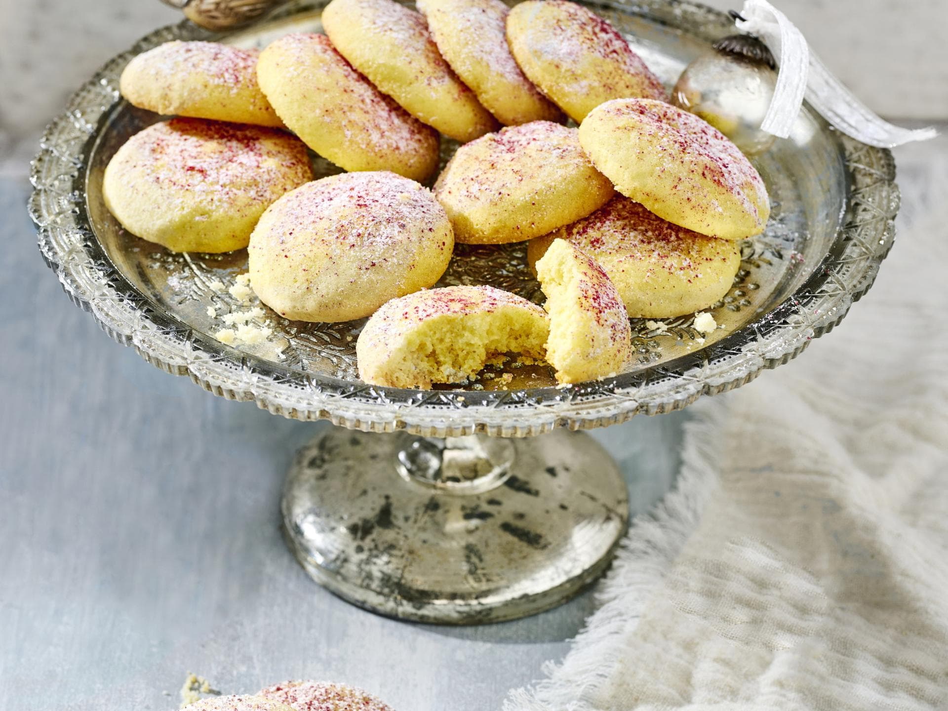 Bourbon-Butterwölchen-Plätzchen